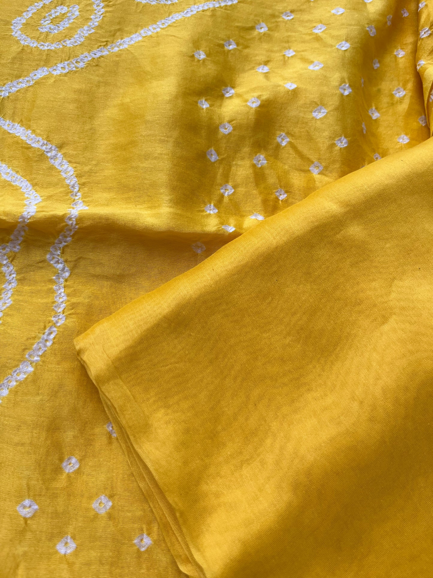 Chanderi Bandhani kurta dupatta