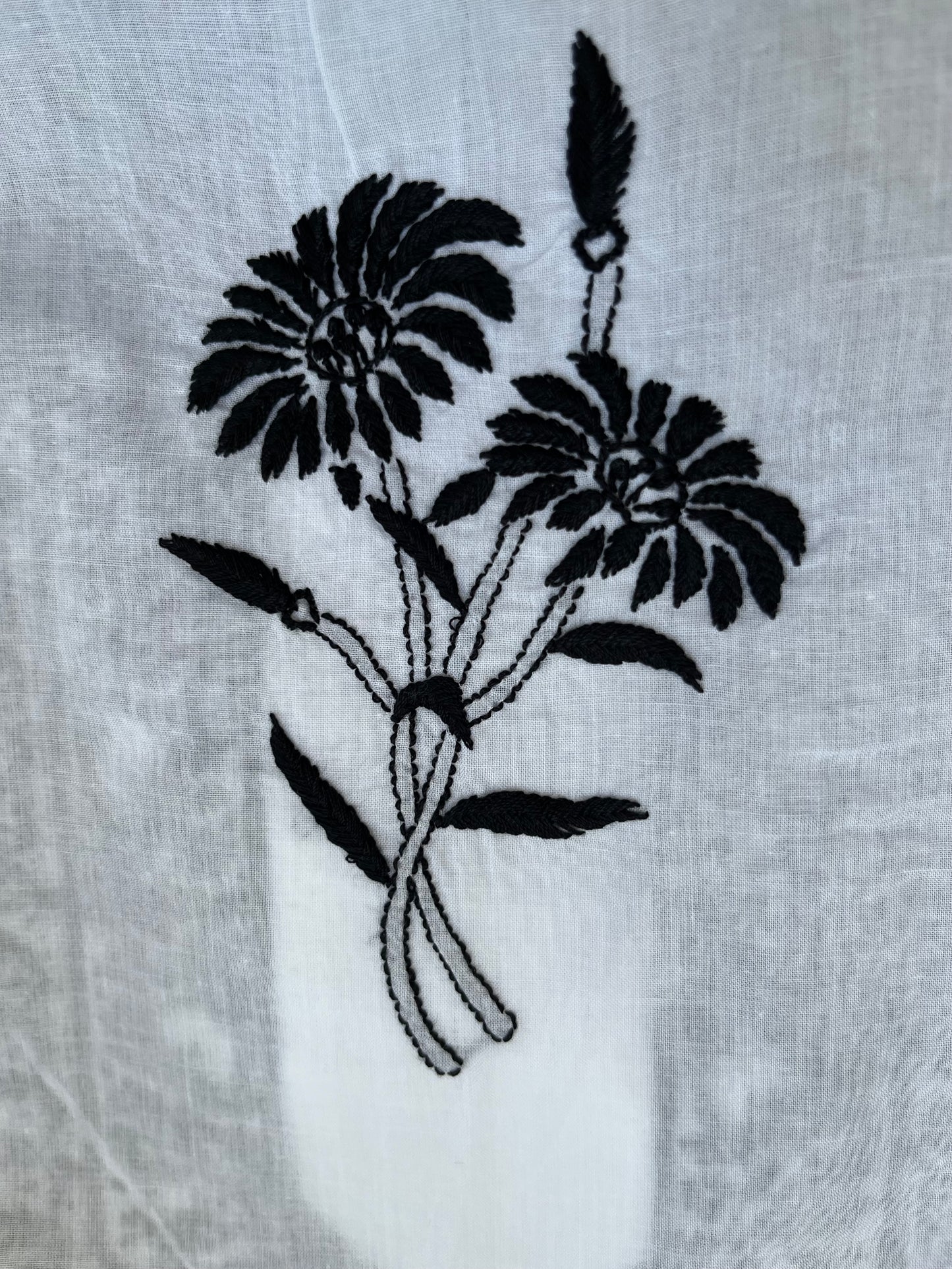 Cotton chikankari kurta dupatta