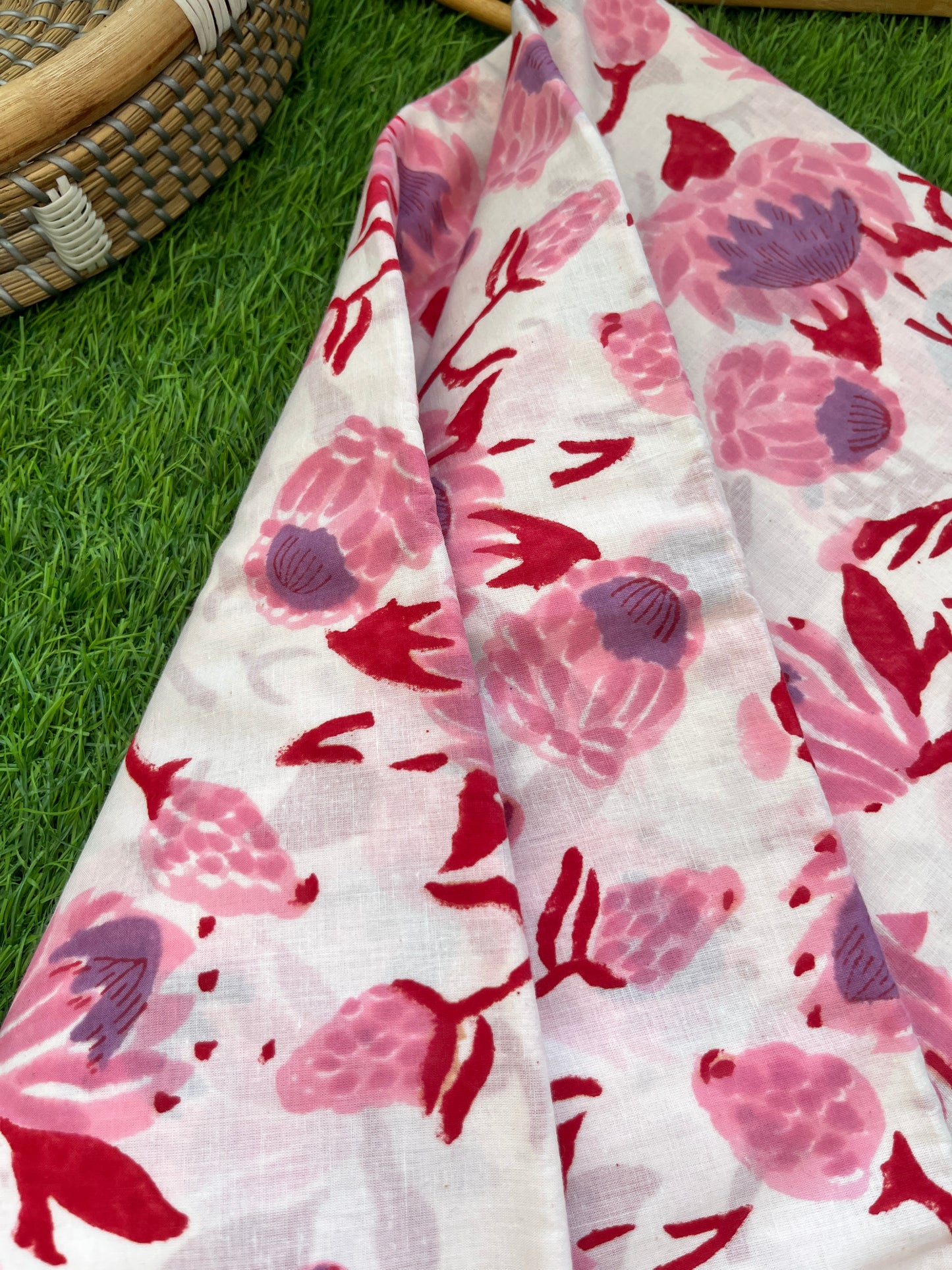 Sanganeri-Cotton florals