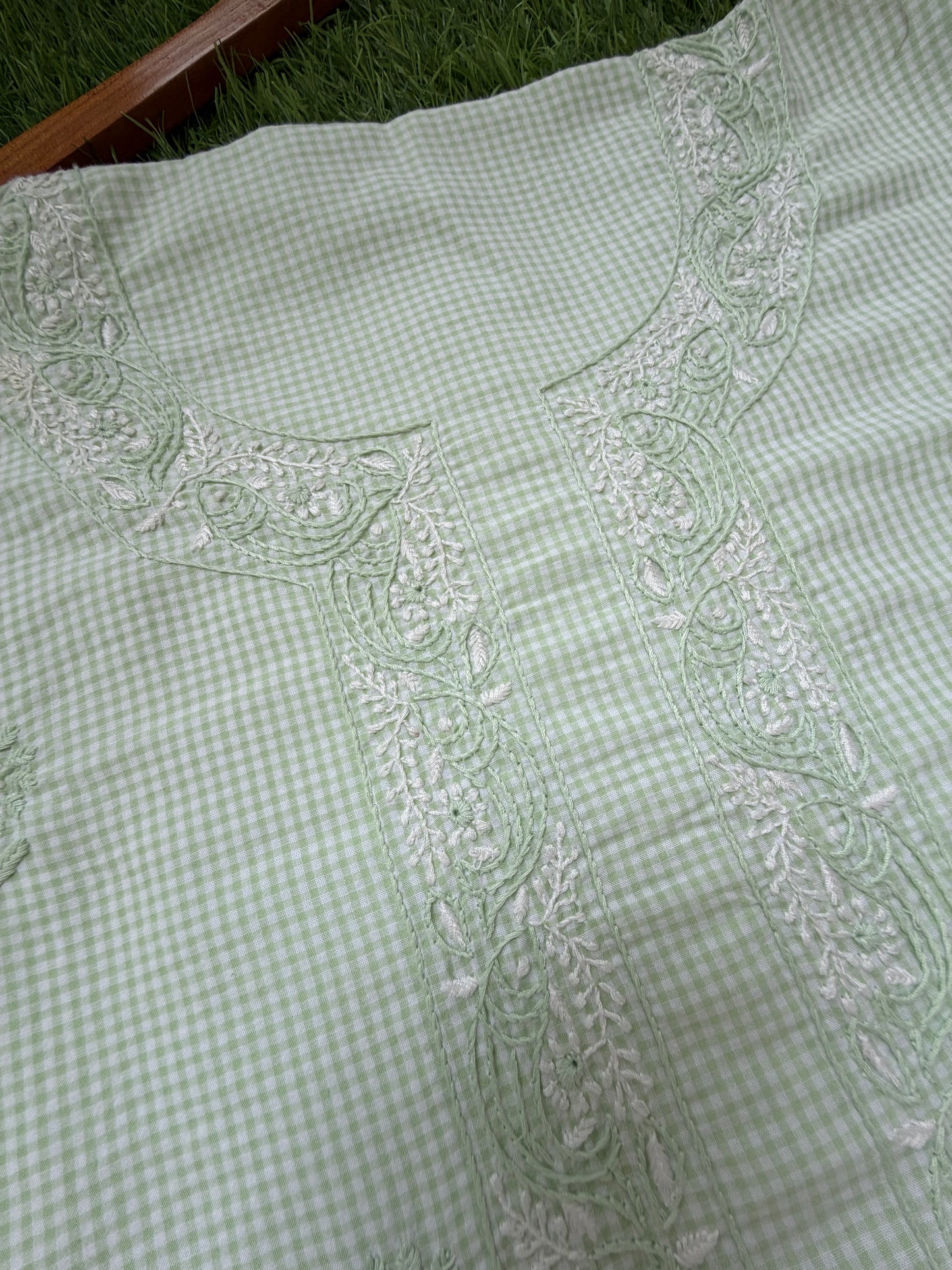 Chikankari cotton Kurta