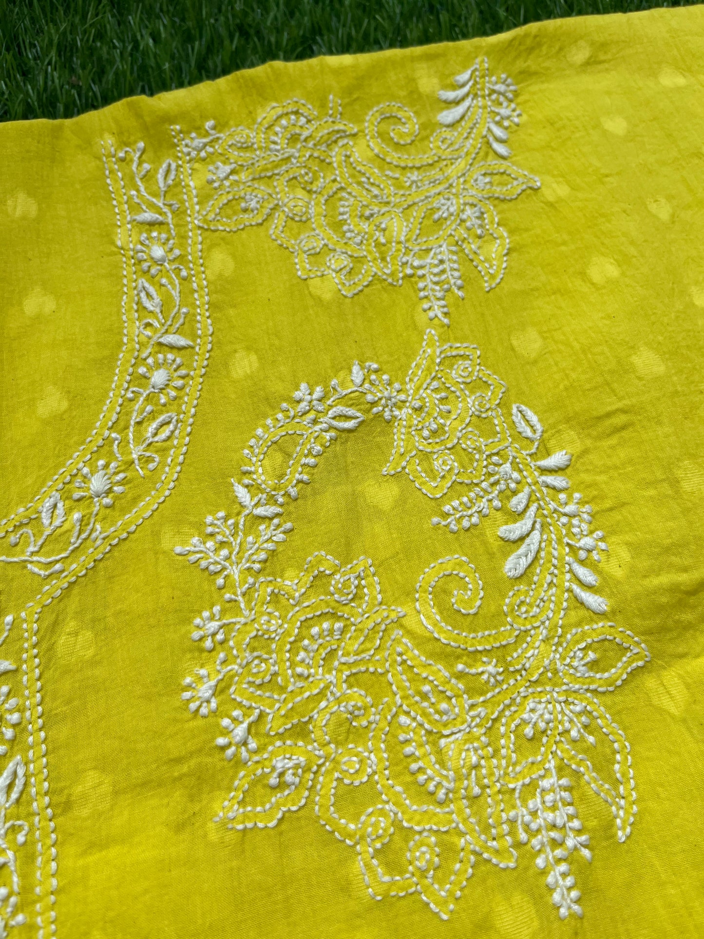 Rozana: Cotton chikankari kurta