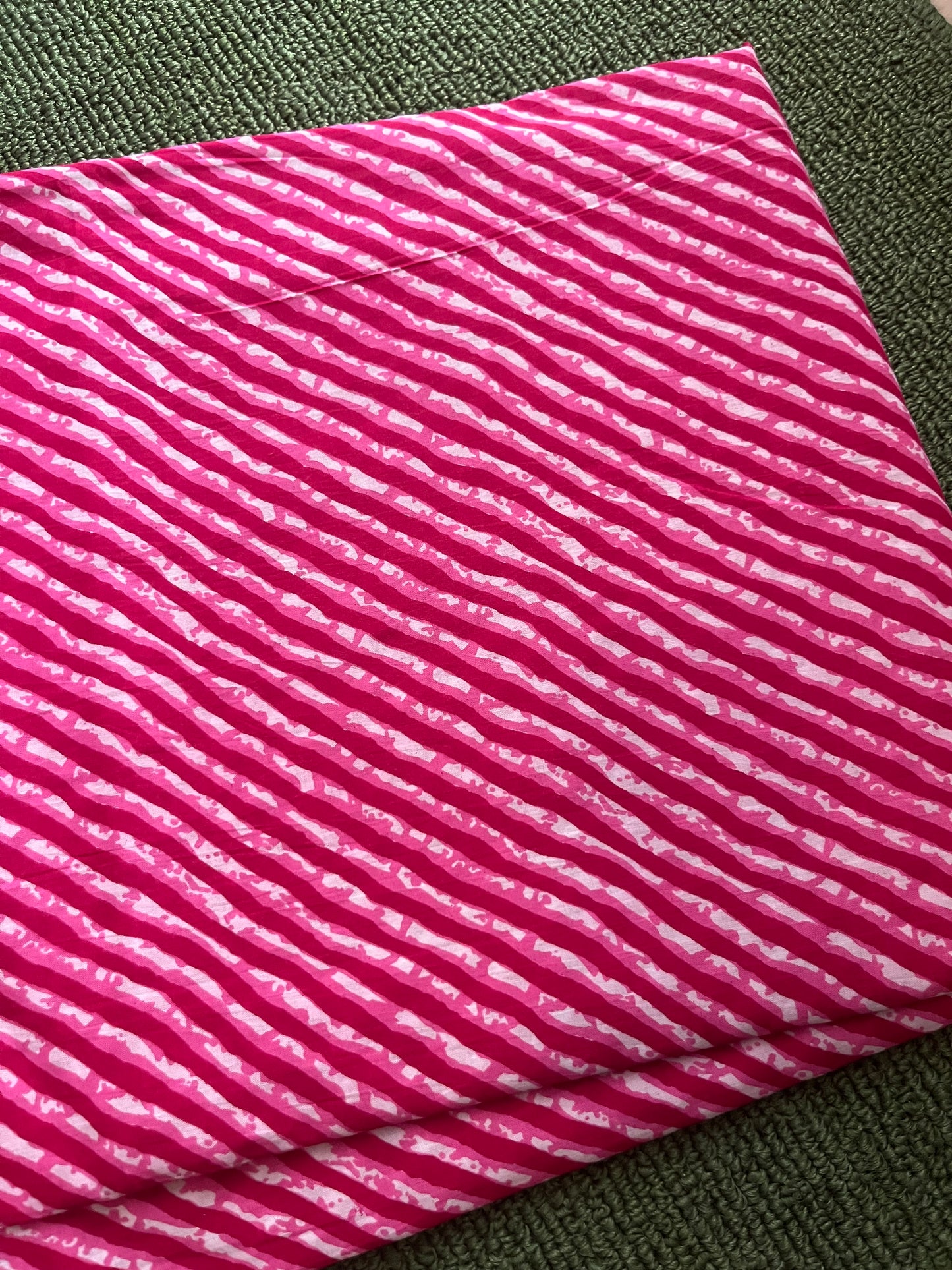 Flat 600-Cotton print