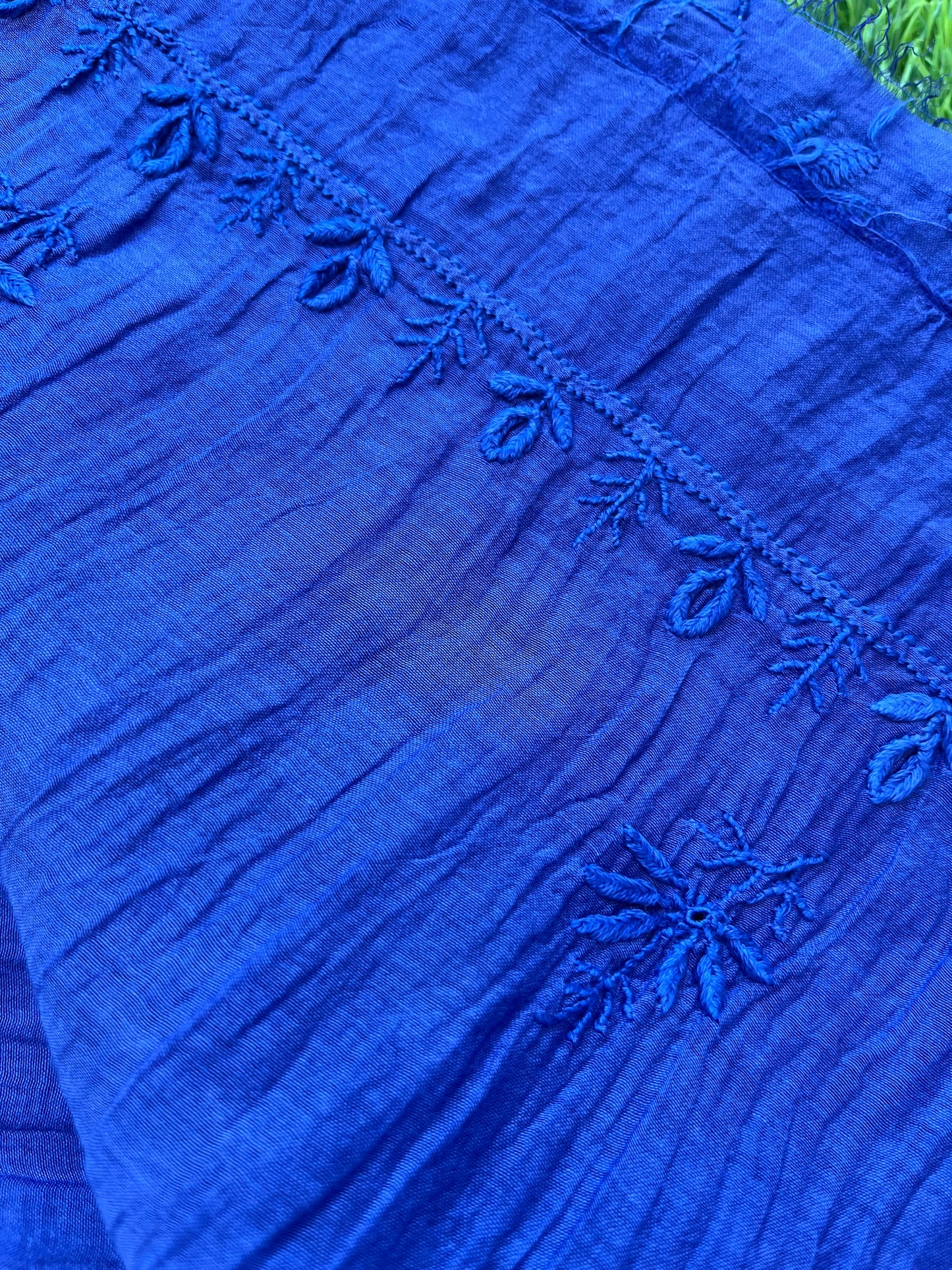 Chanderi Chikankari Kurta Dupatta