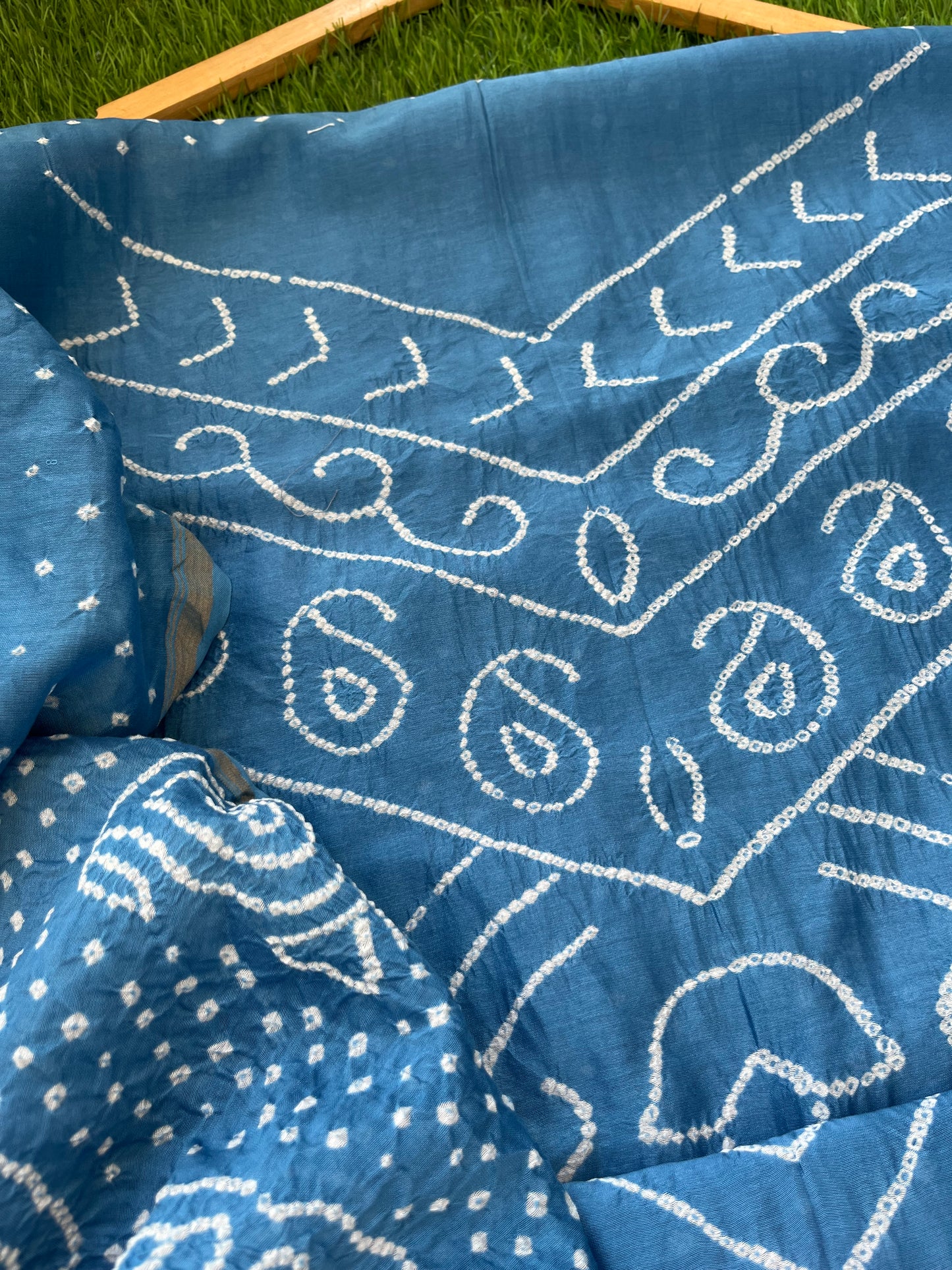 Chanderi Bandhani kurta dupatta
