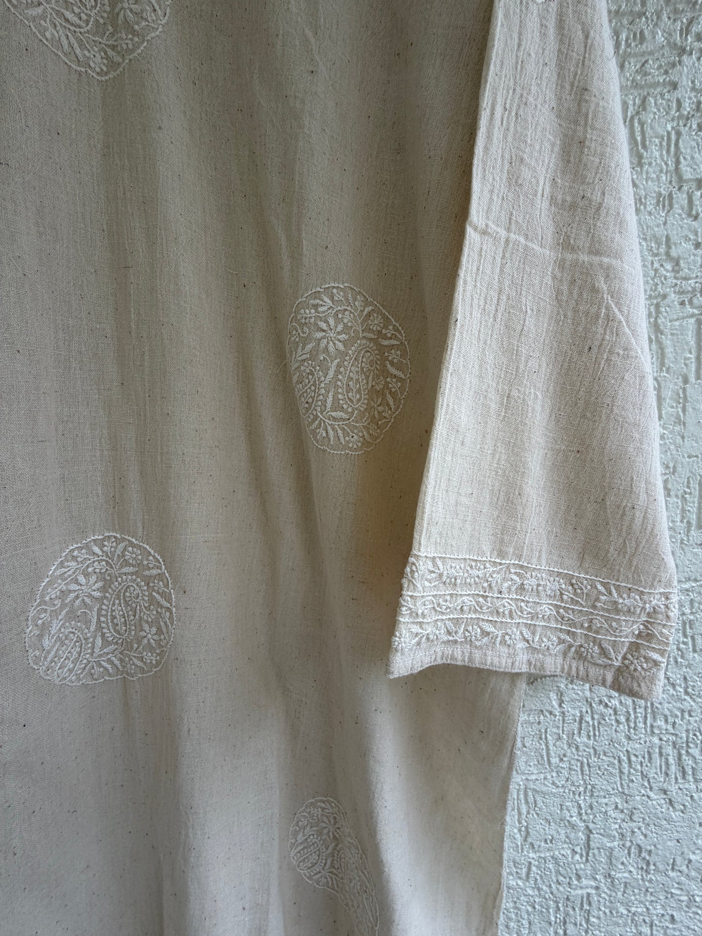 Kala cotton Kurta ( Semi Stitched)