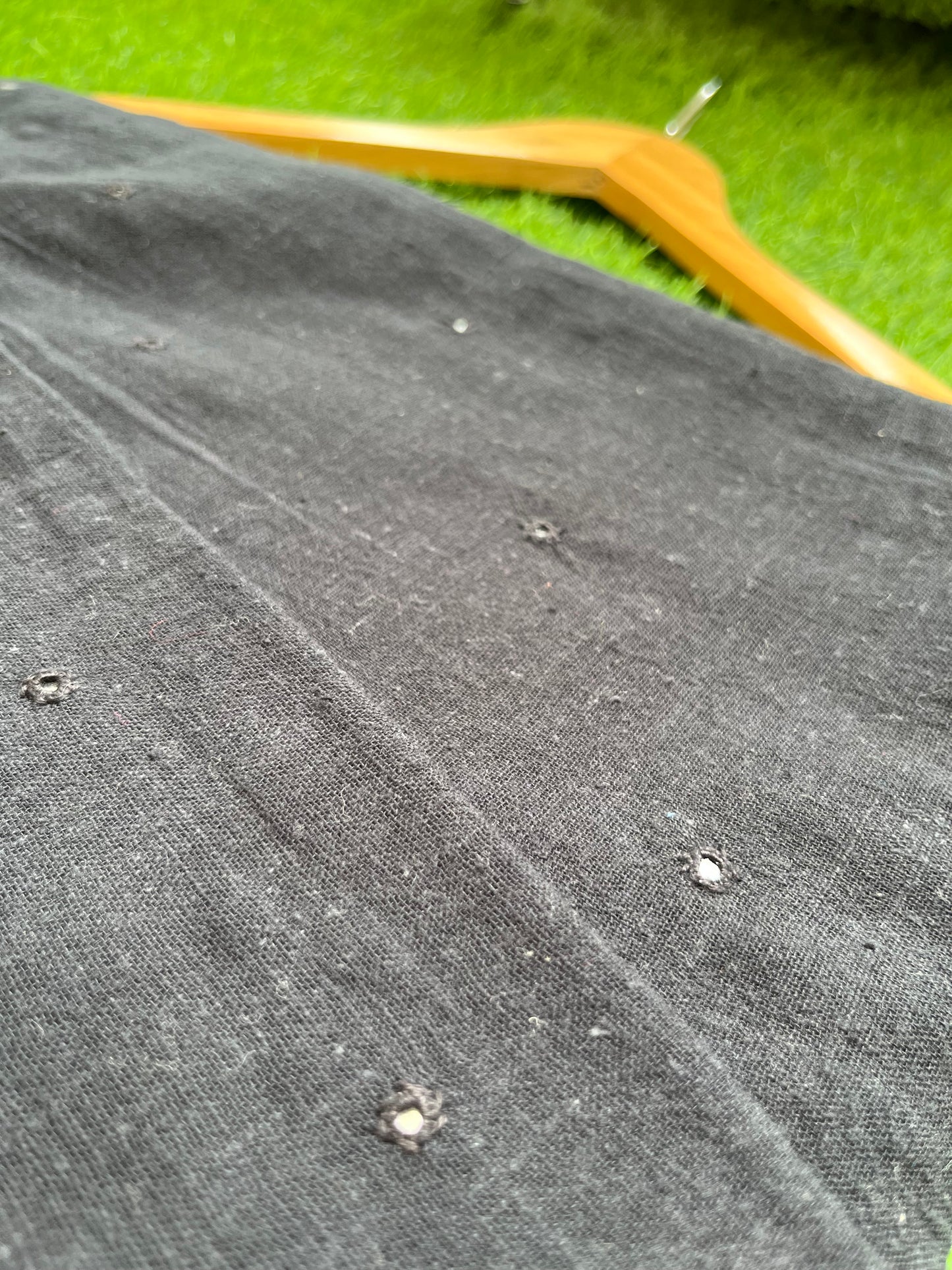 Handwoven organic kala Cotton fabric