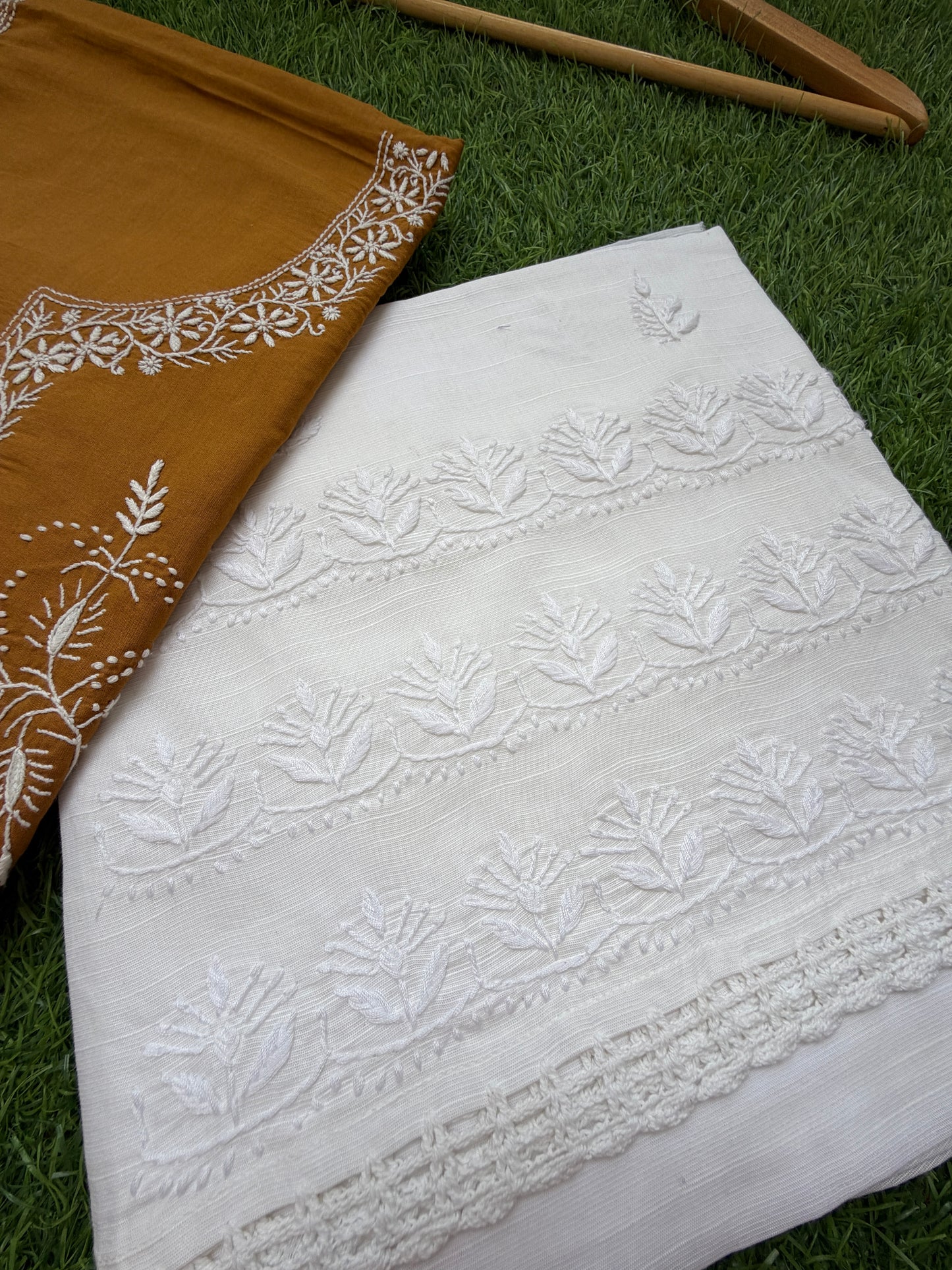 Chikankari cotton Kurta