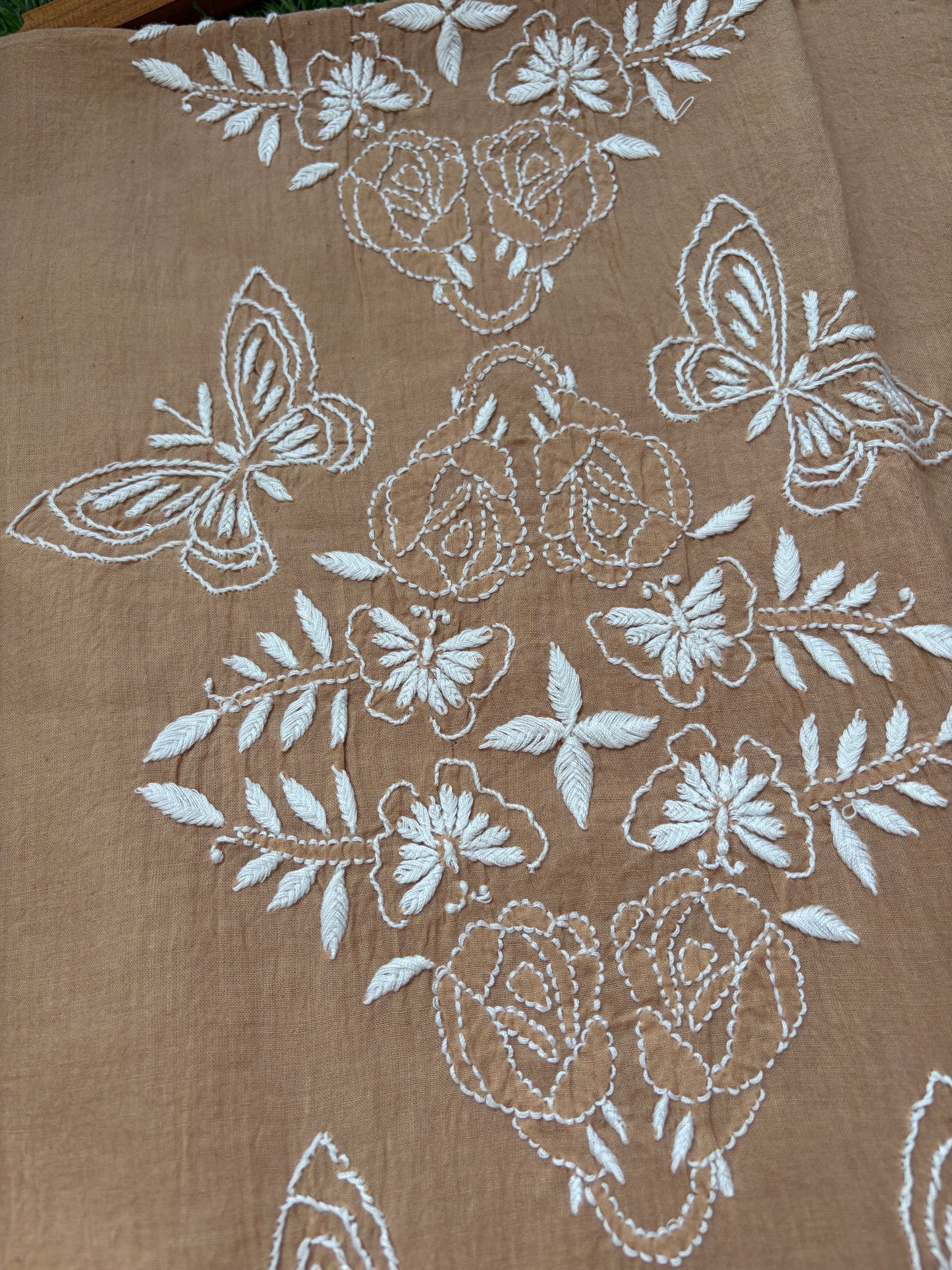 Kala cotton chikan Kurta