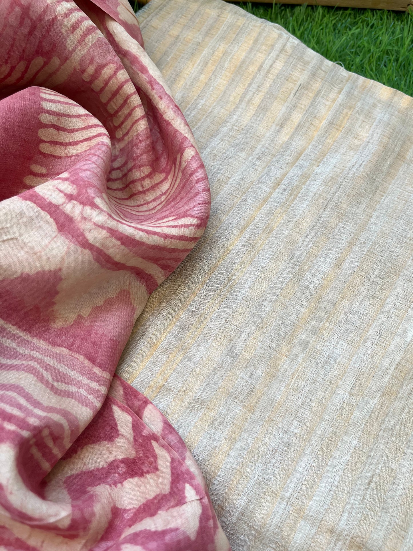 Silk kurta fabric dupatta