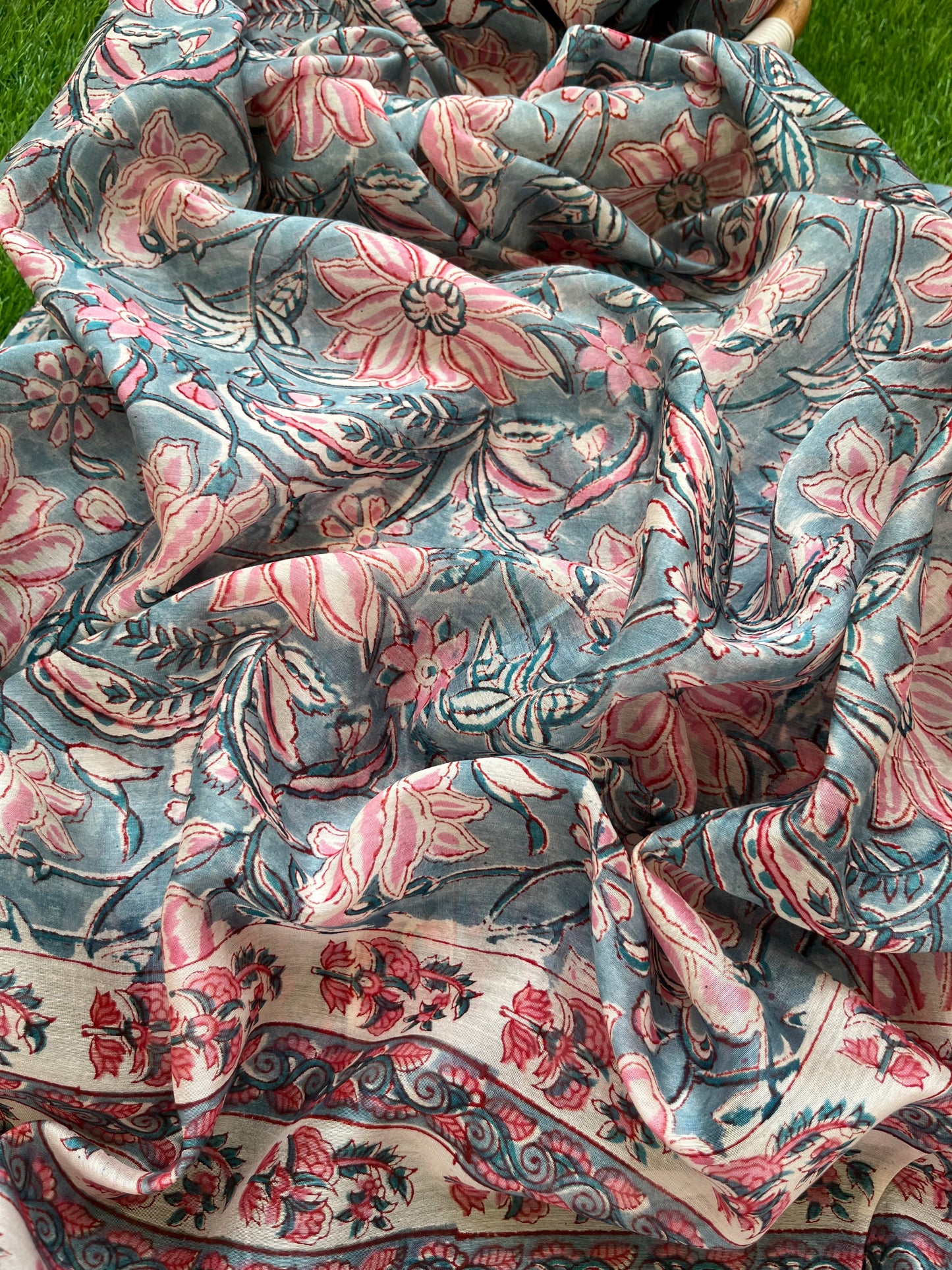 Chanderi Dupatta cotton Kurta
