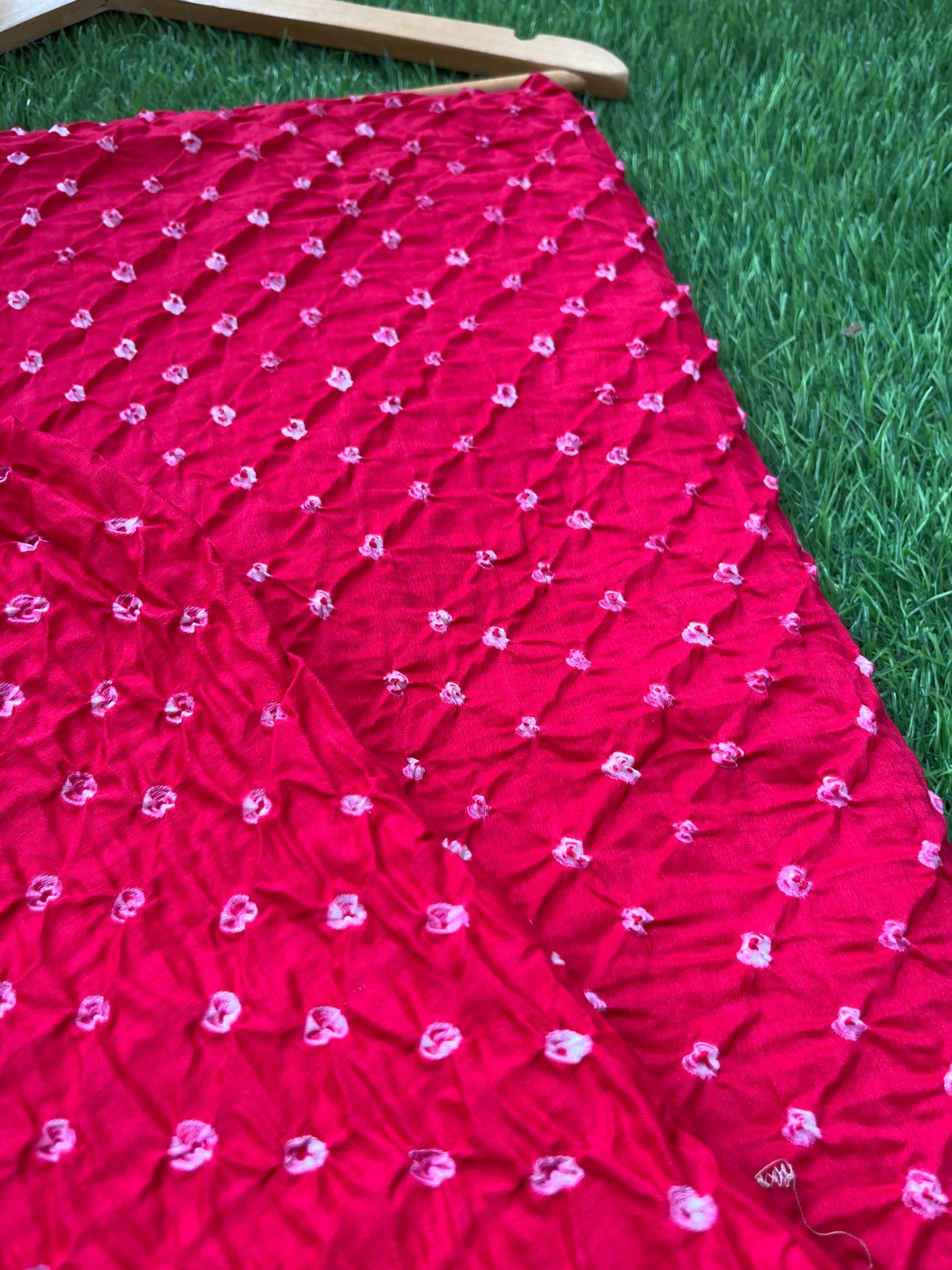 Cotton bandhani kurta