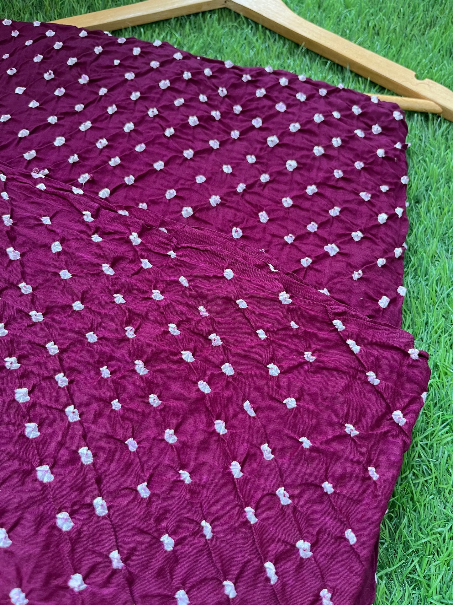 Cotton bandhani kurta