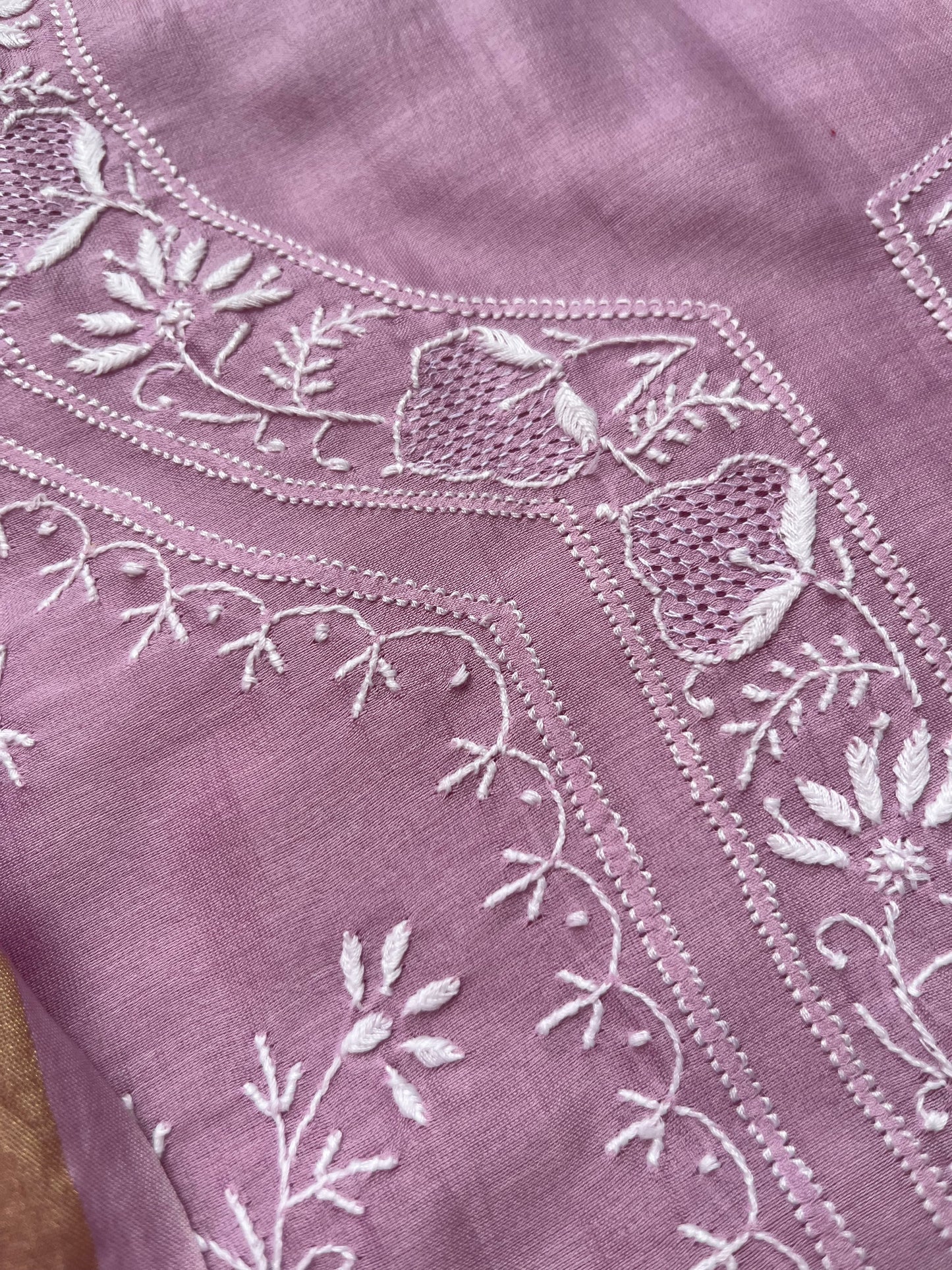 Chanderi Chikankari Kurta Dupatta