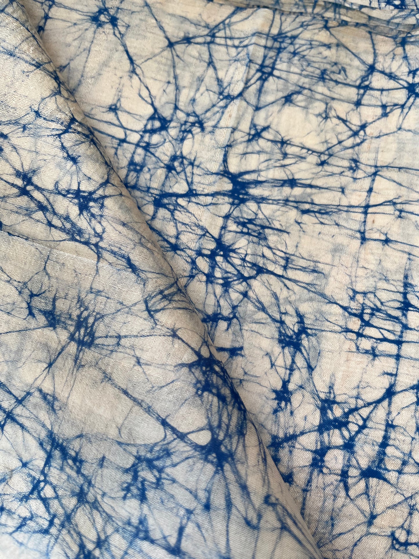 Silk baatik fabric