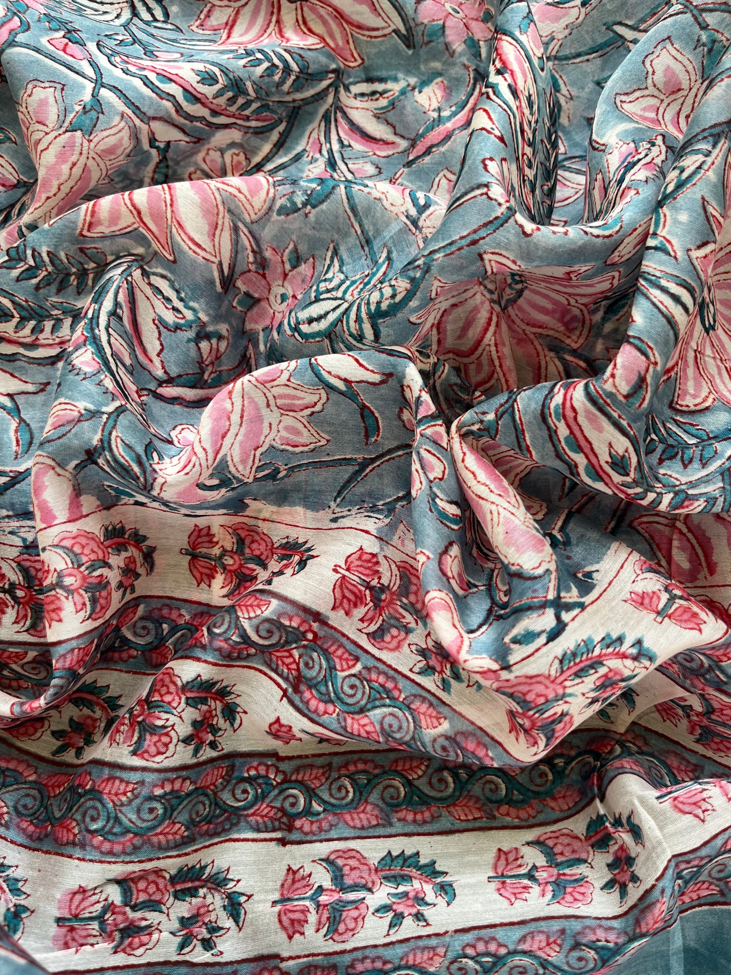 Chanderi Dupatta cotton Kurta