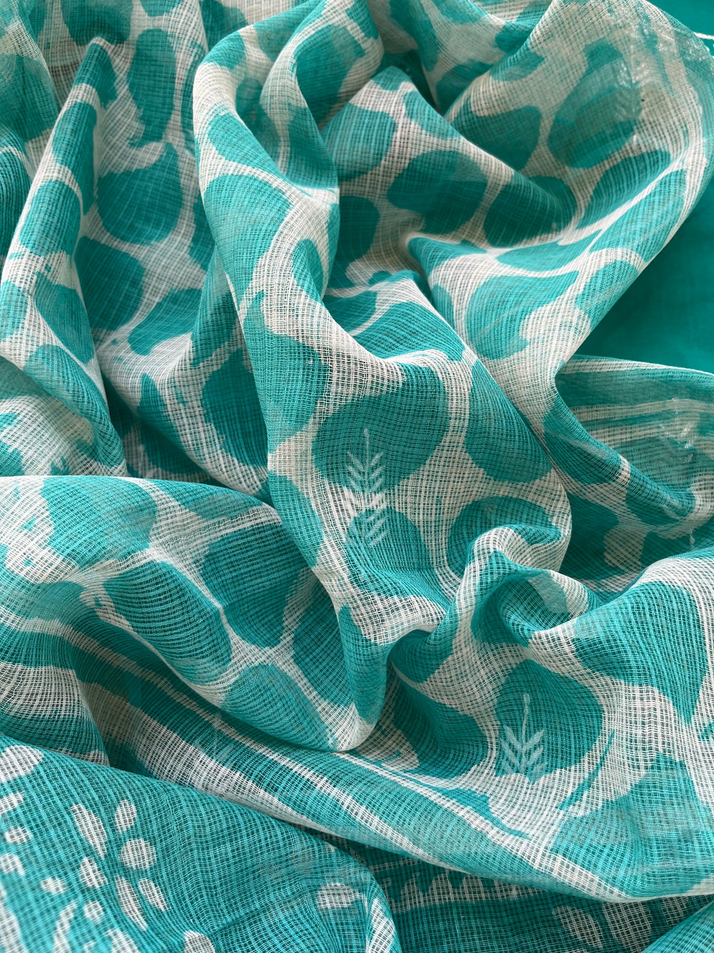 Cotton chikan kurta bottom