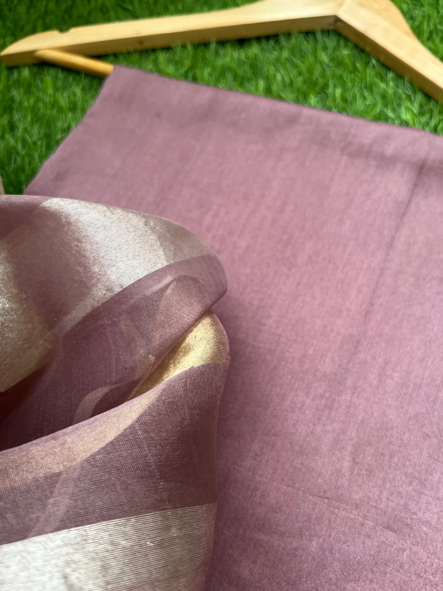 त्योहार् -Banarasi organza dupatta chanderi fabric