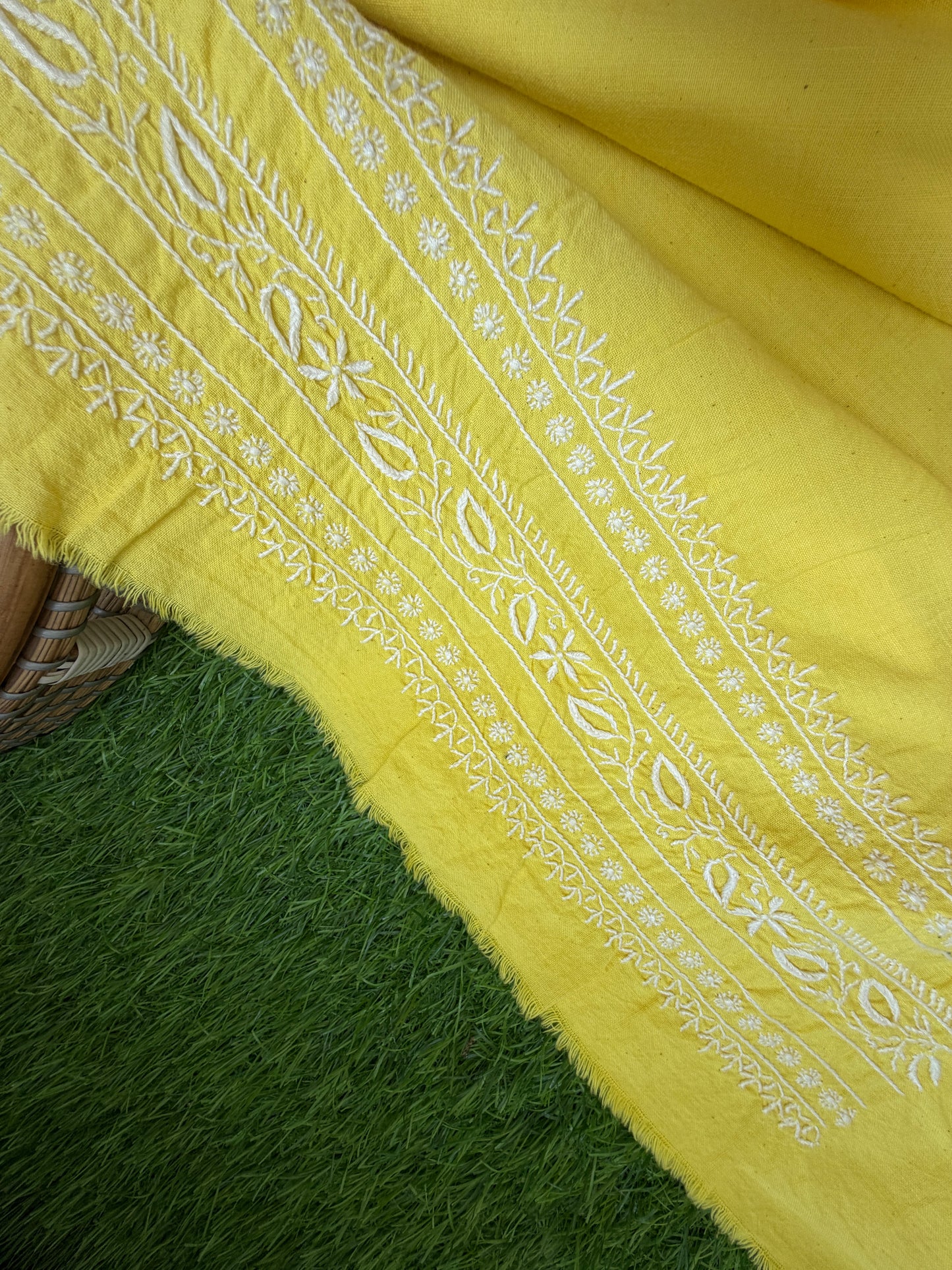 Pure handwoven khadi Kurta