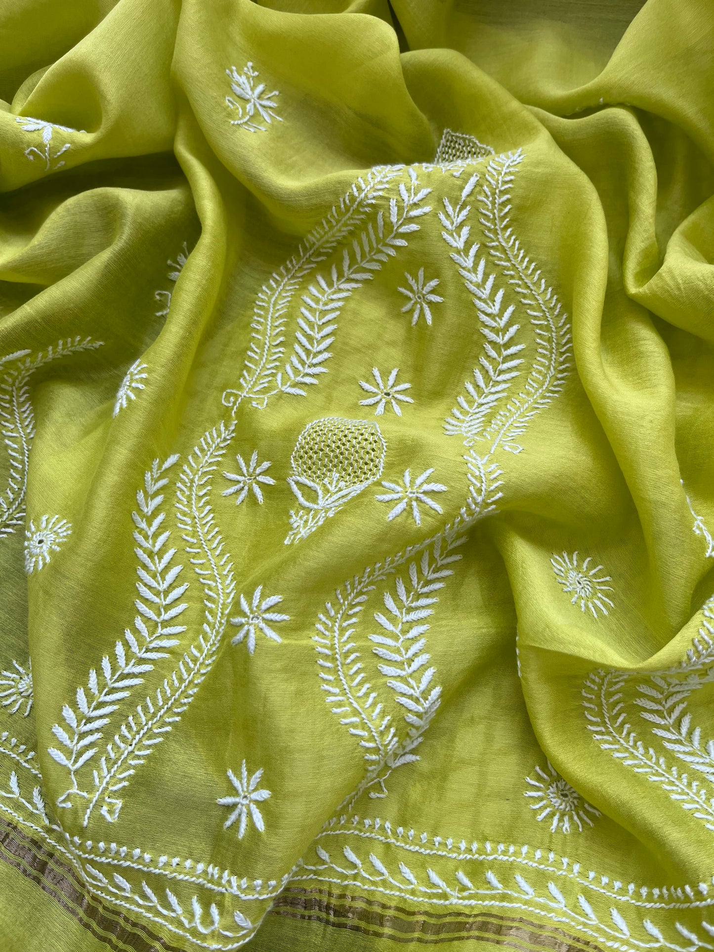 Jaamdani kurta chikankari dupatta