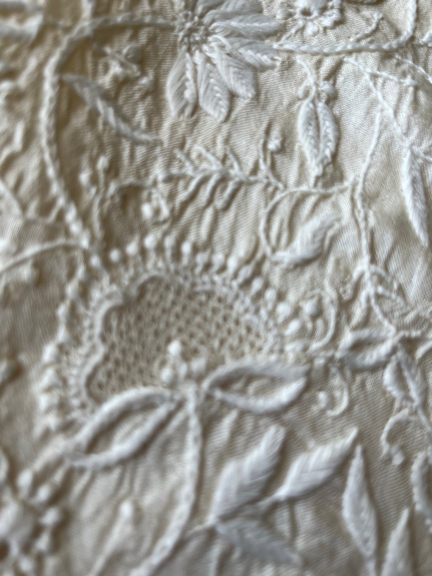 Tussar Silk Chikankari kurta Dupatta
