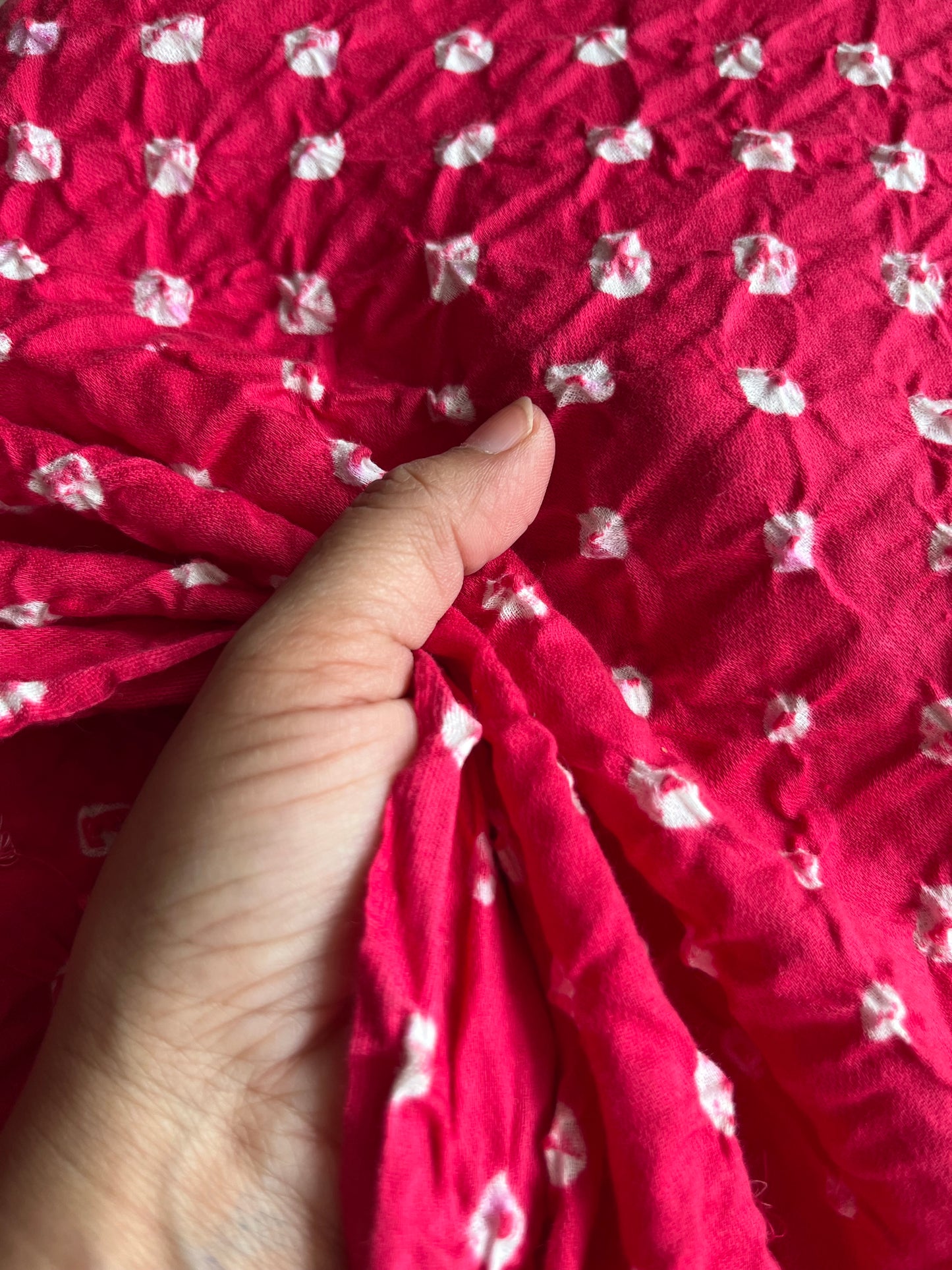 Cotton bandhani kurta