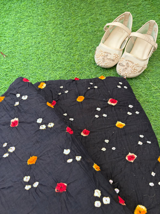 Cotton bandhani kurta