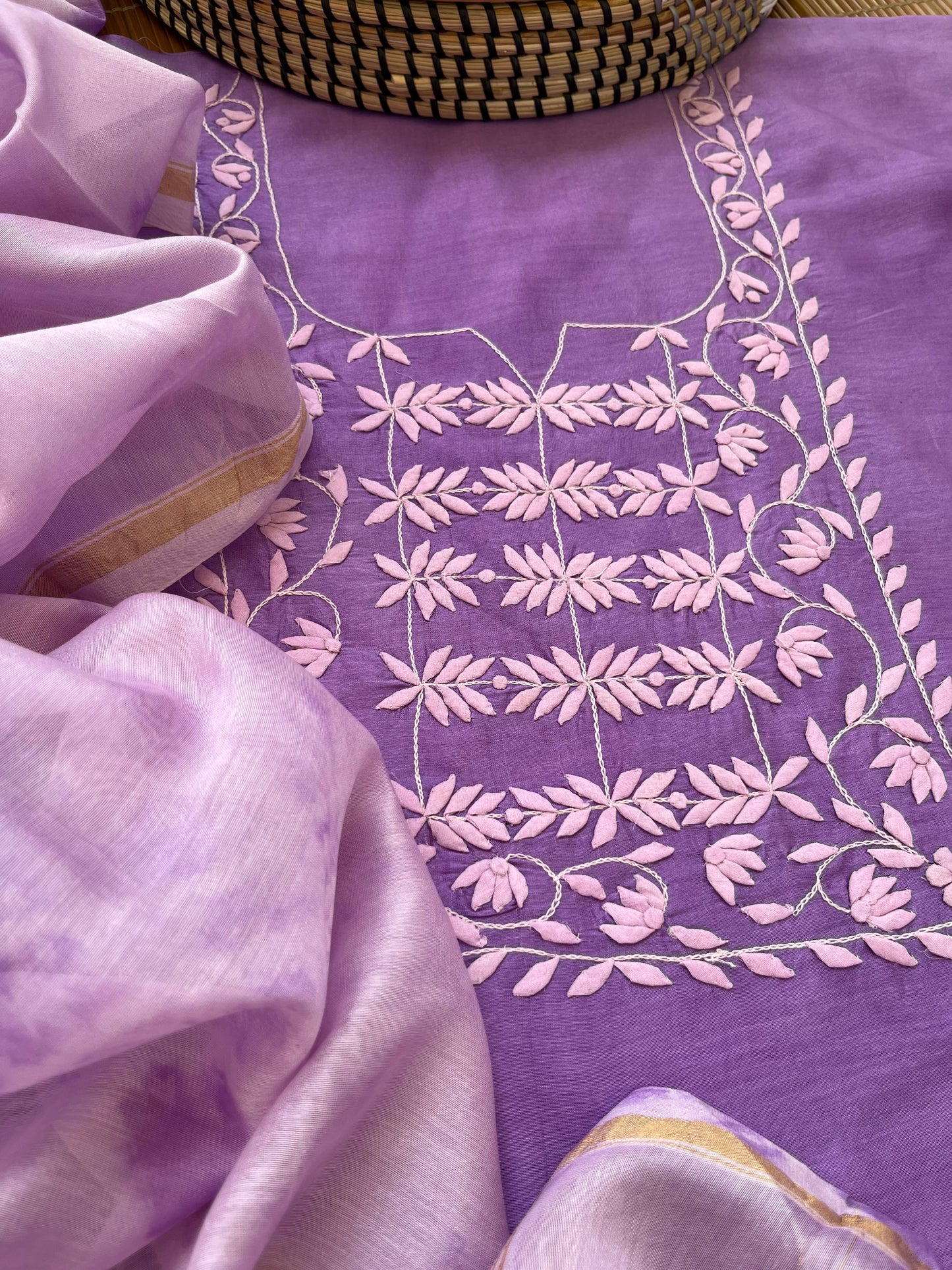 Patti kaam kurta Dupatta