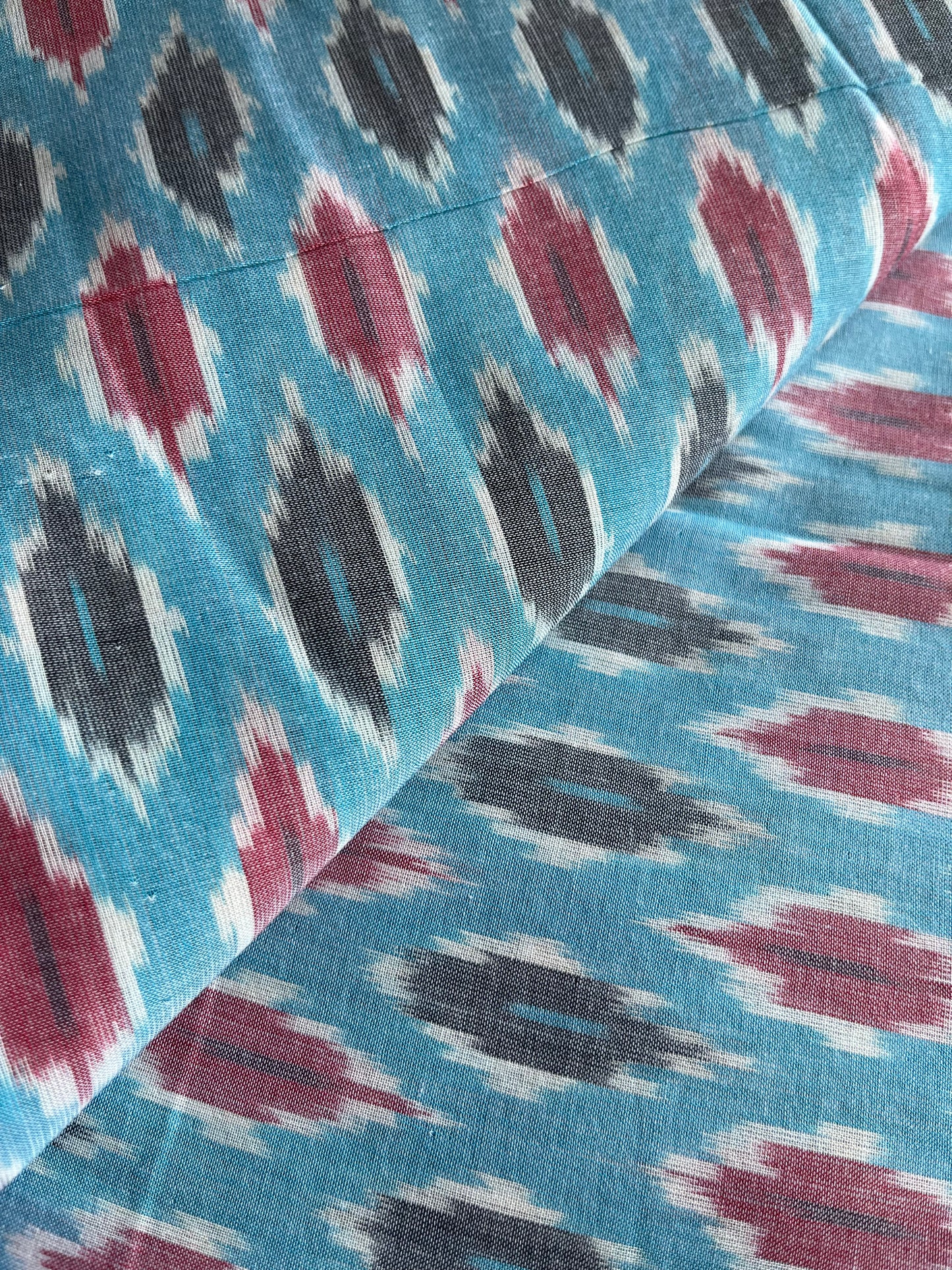 Mercerised Cotton Ikkat