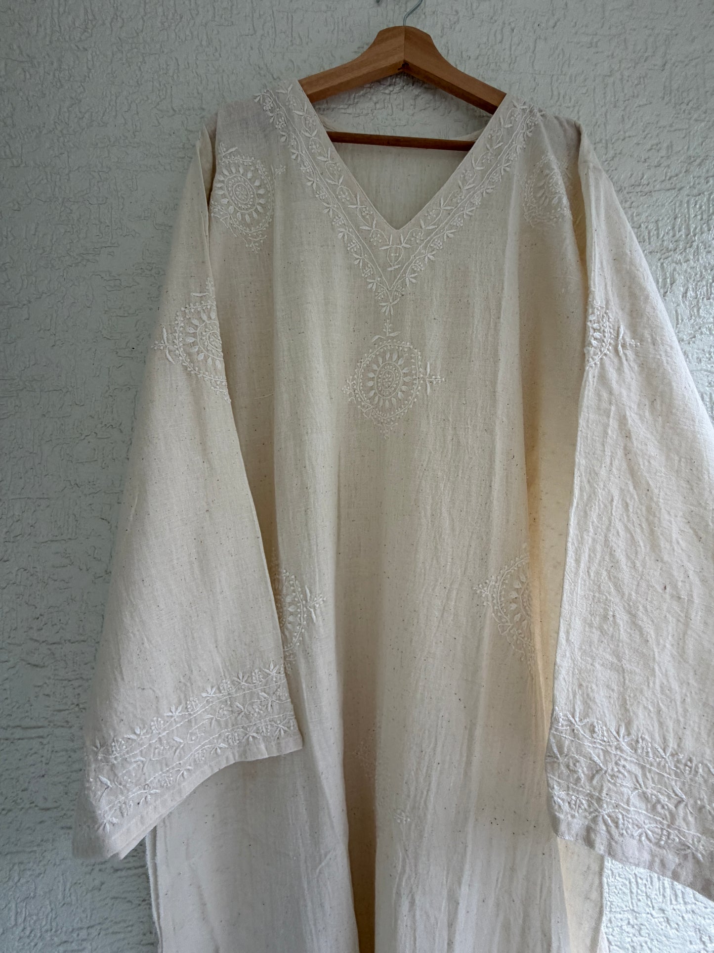 Kala cotton Kurta ( Semi Stitched)