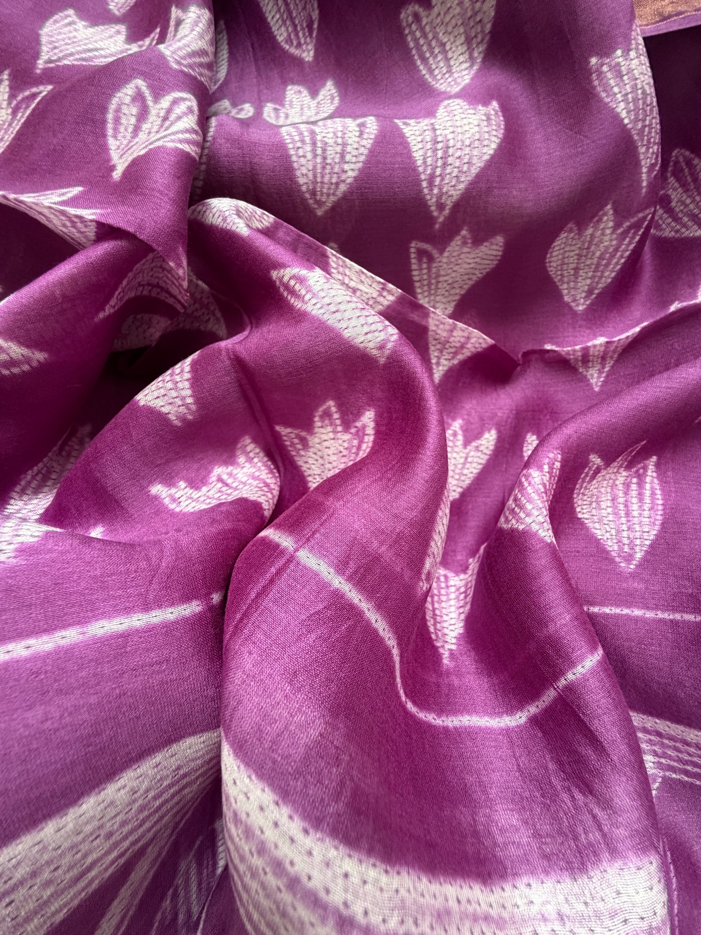 Chanderi Shibori kurta dupatta