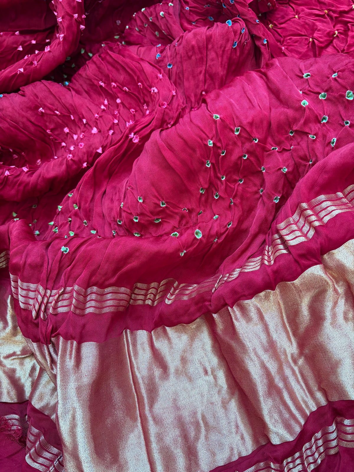 Modal Bandhani kurta bottom dupatta