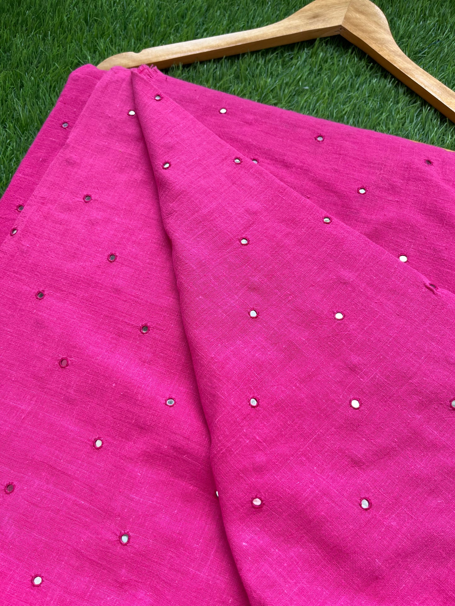 Handwoven organic kala Cotton fabric