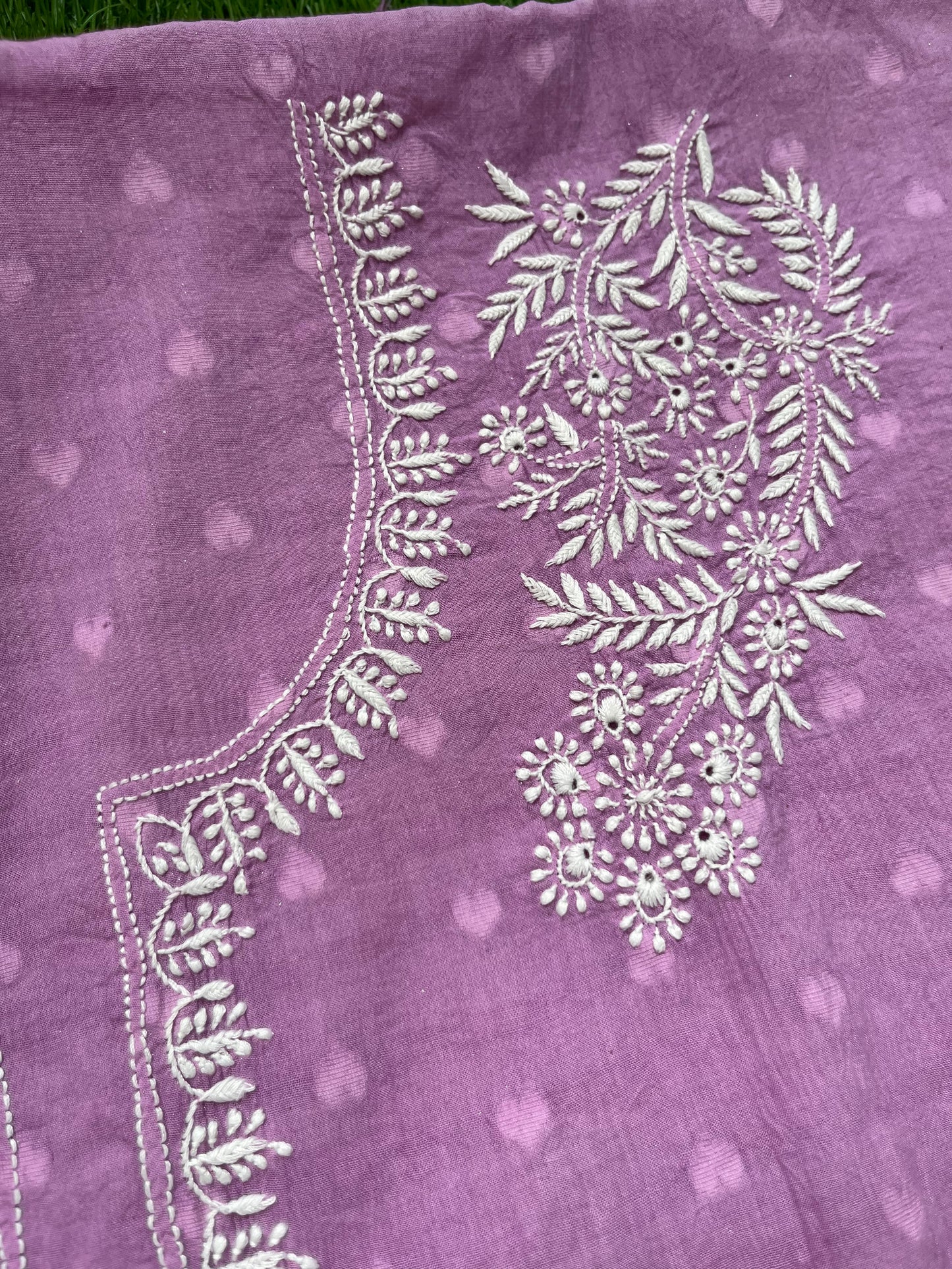 Rozana: Cotton chikankari kurta