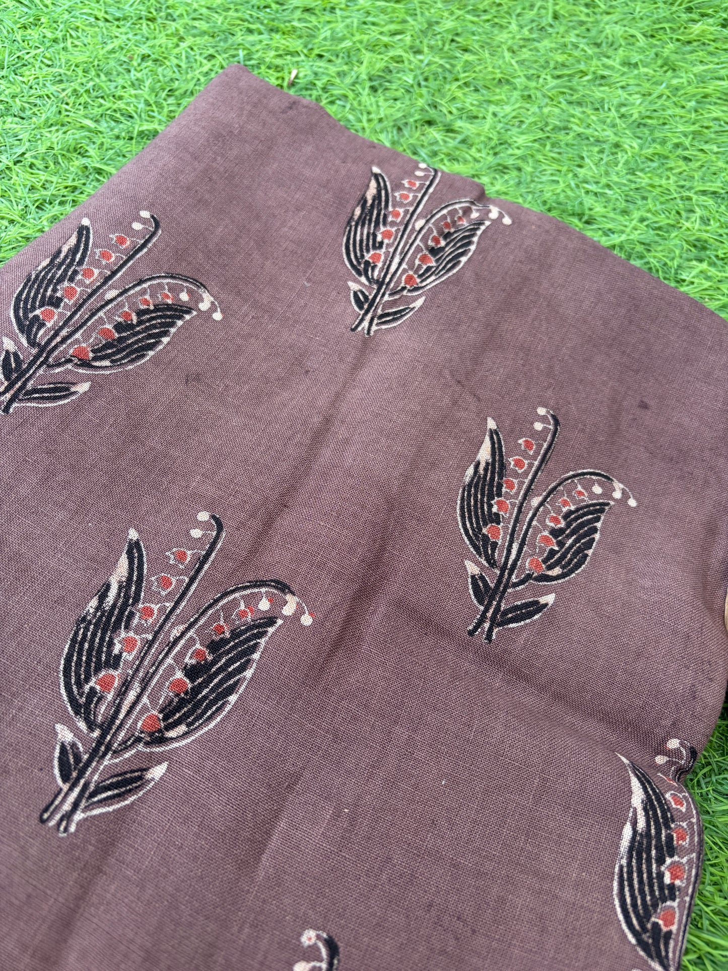 Linen Ajrakh Kurta