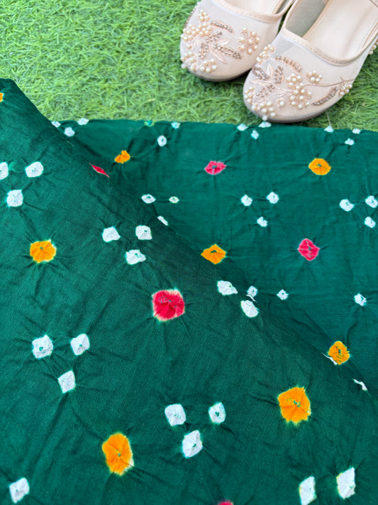 Cotton bandhani kurta