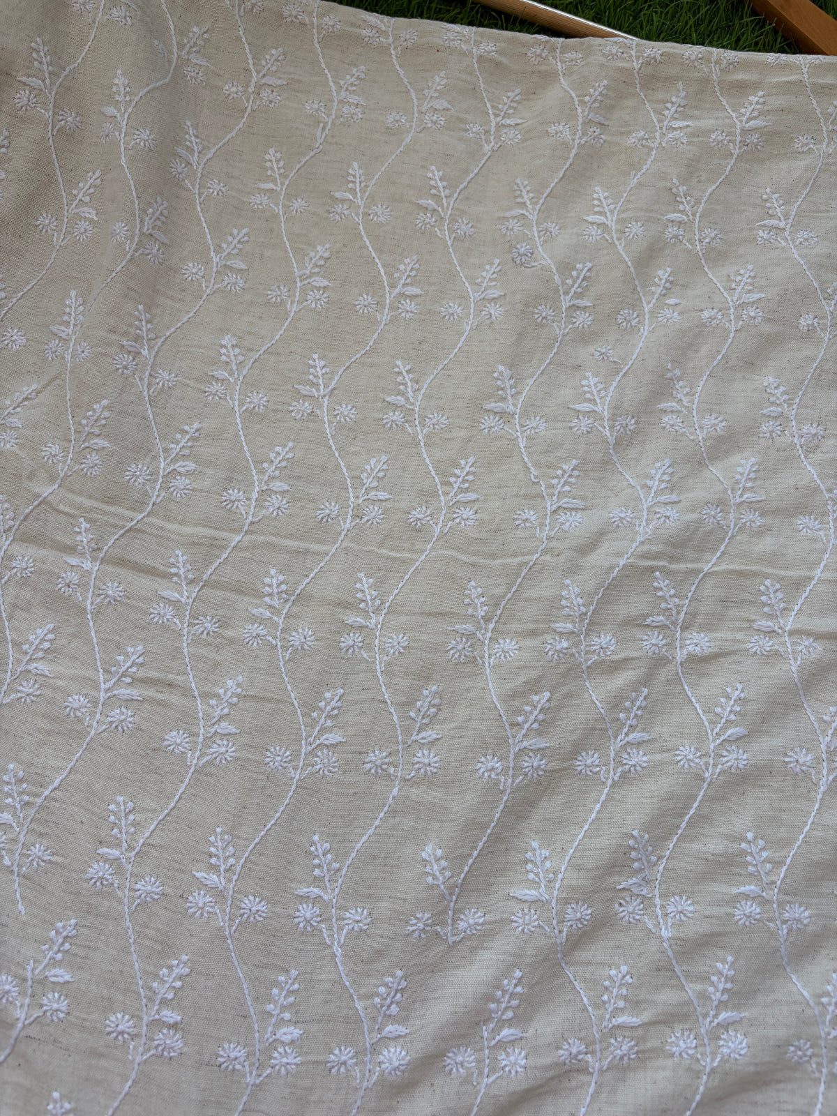 Chikankari khadi Kurta