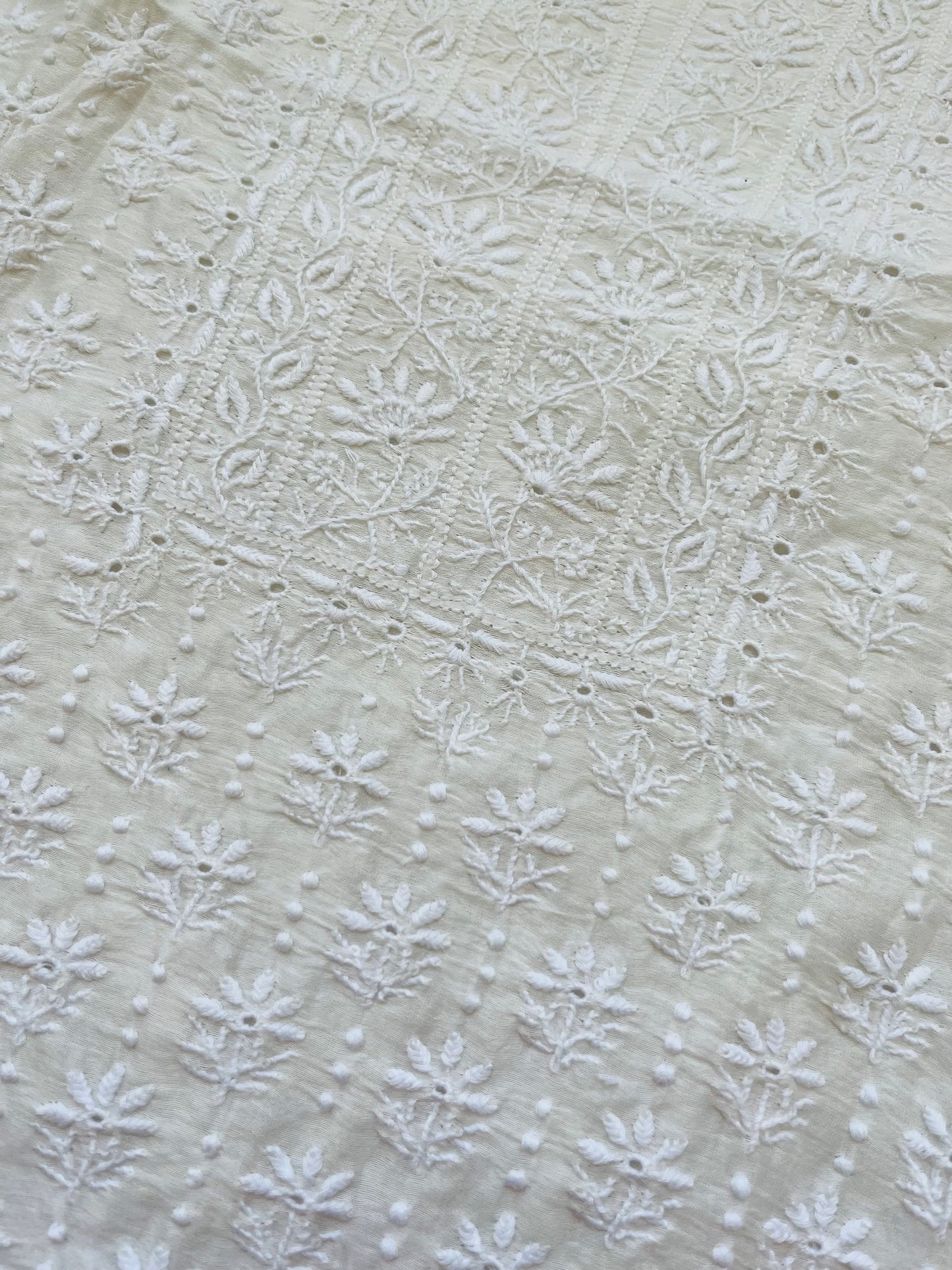 Chanderi Chikankari Kurta Dupatta