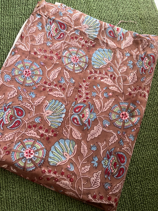 Flat 600-Cotton print