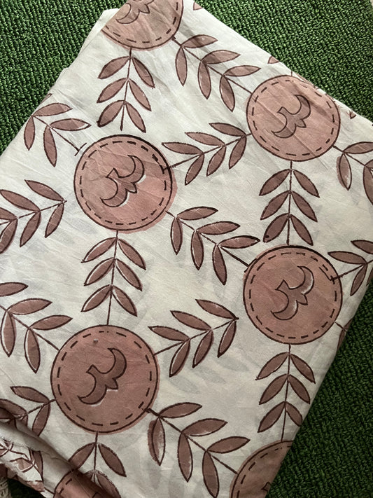 Flat 600-Cotton print