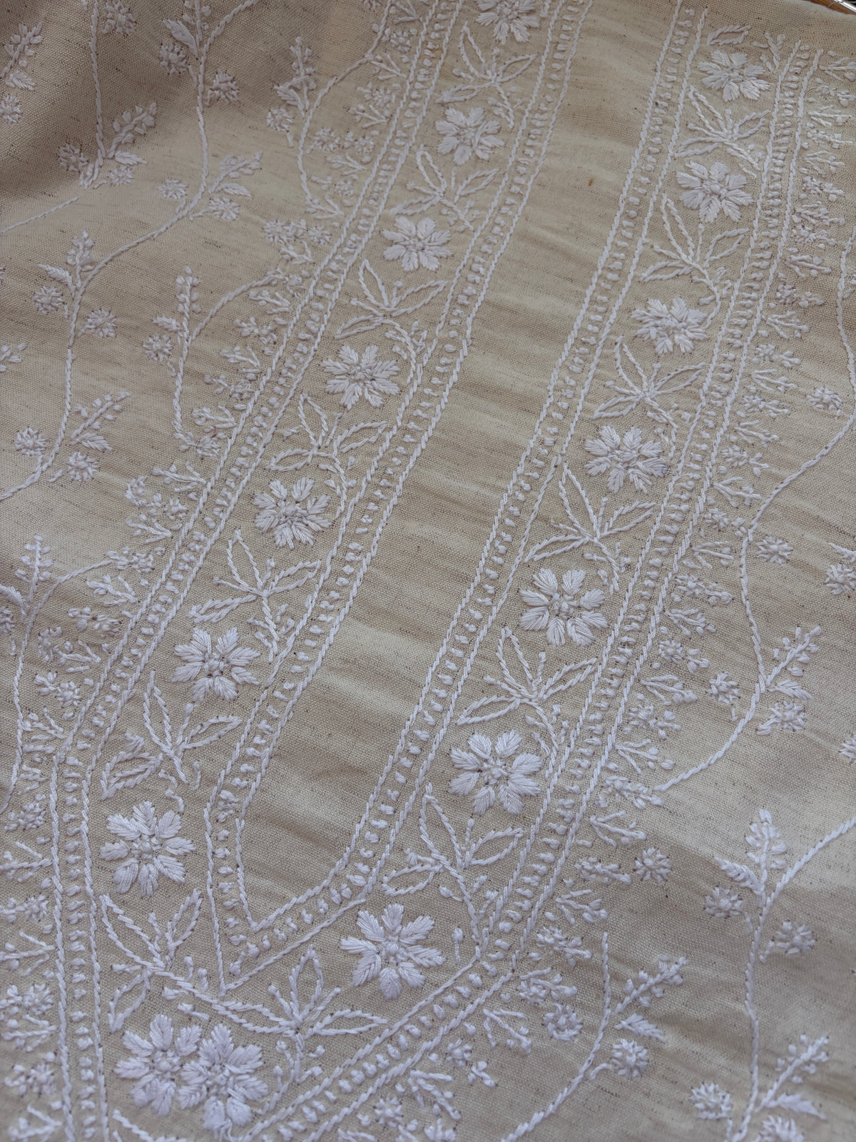 Chikankari khadi Kurta