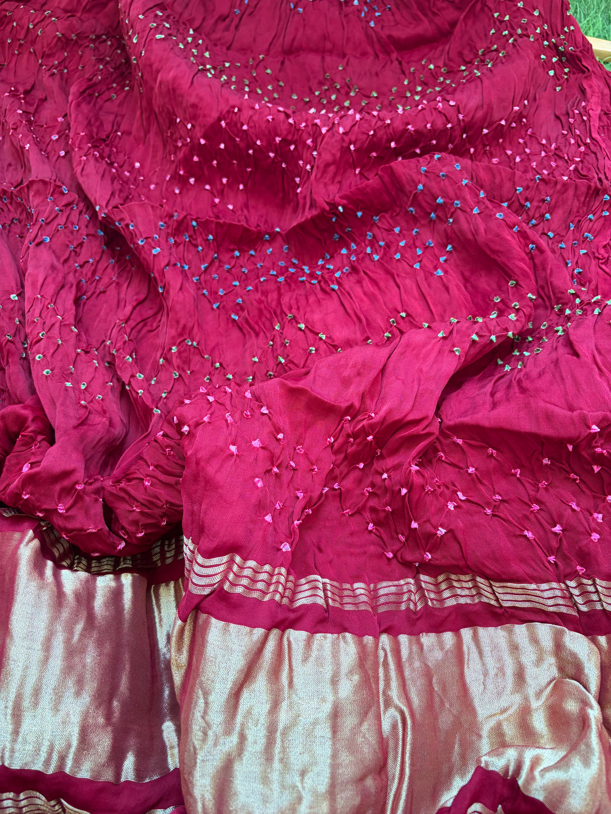 Modal Bandhani kurta bottom dupatta