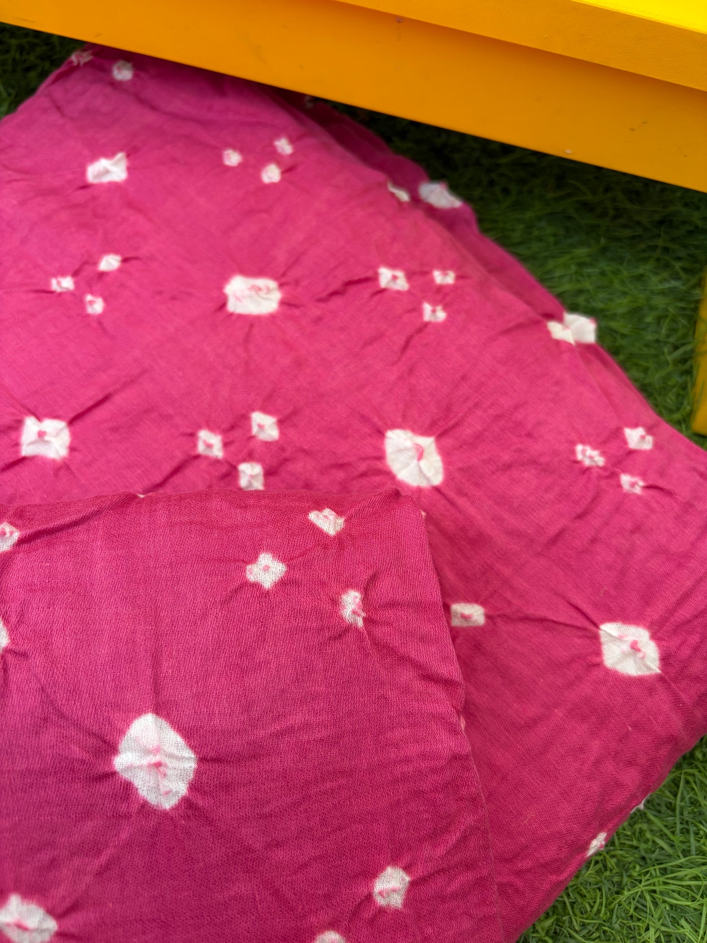 Cotton bandhani kurta