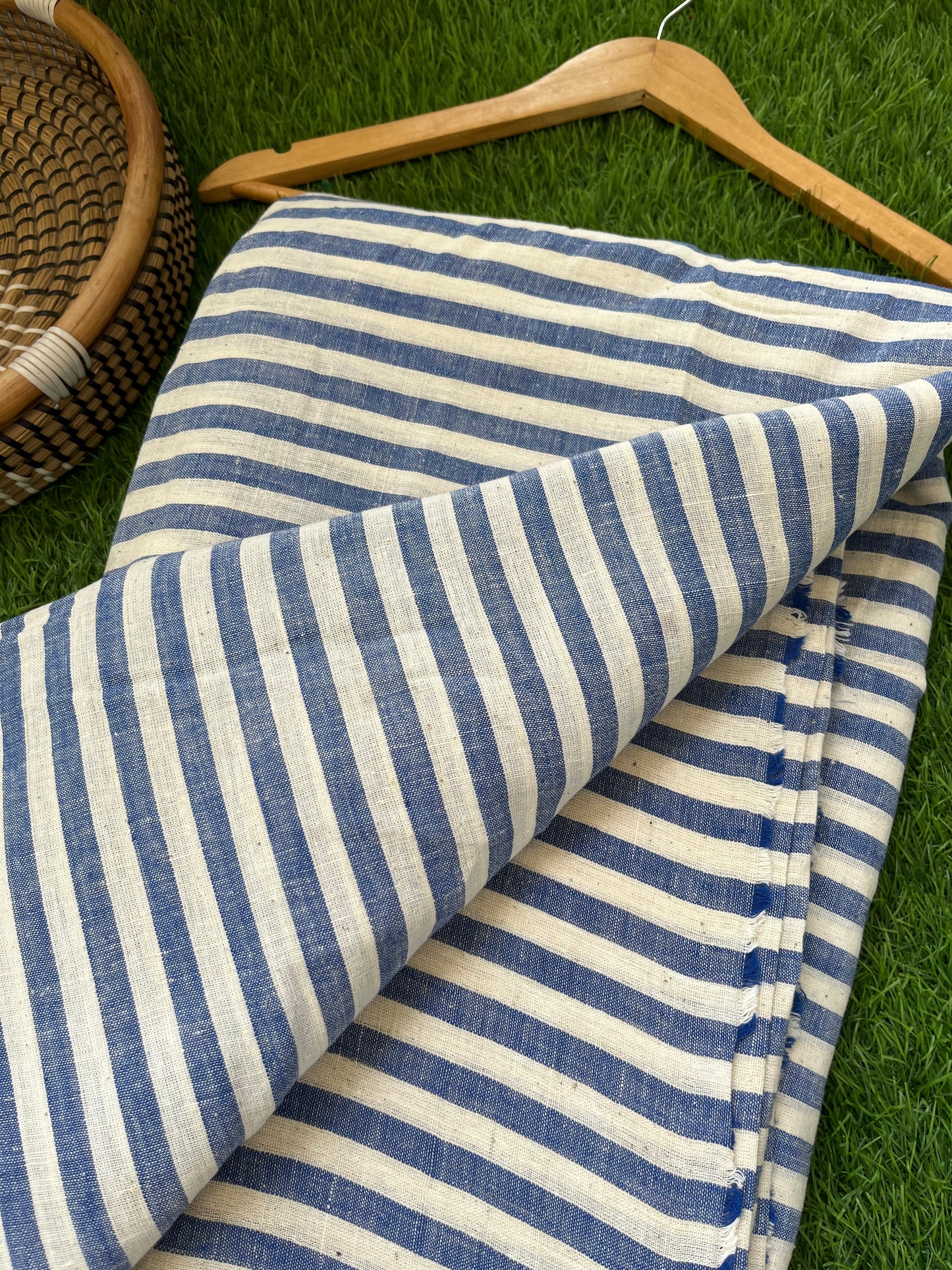 Handwoven organic kala Cotton fabric