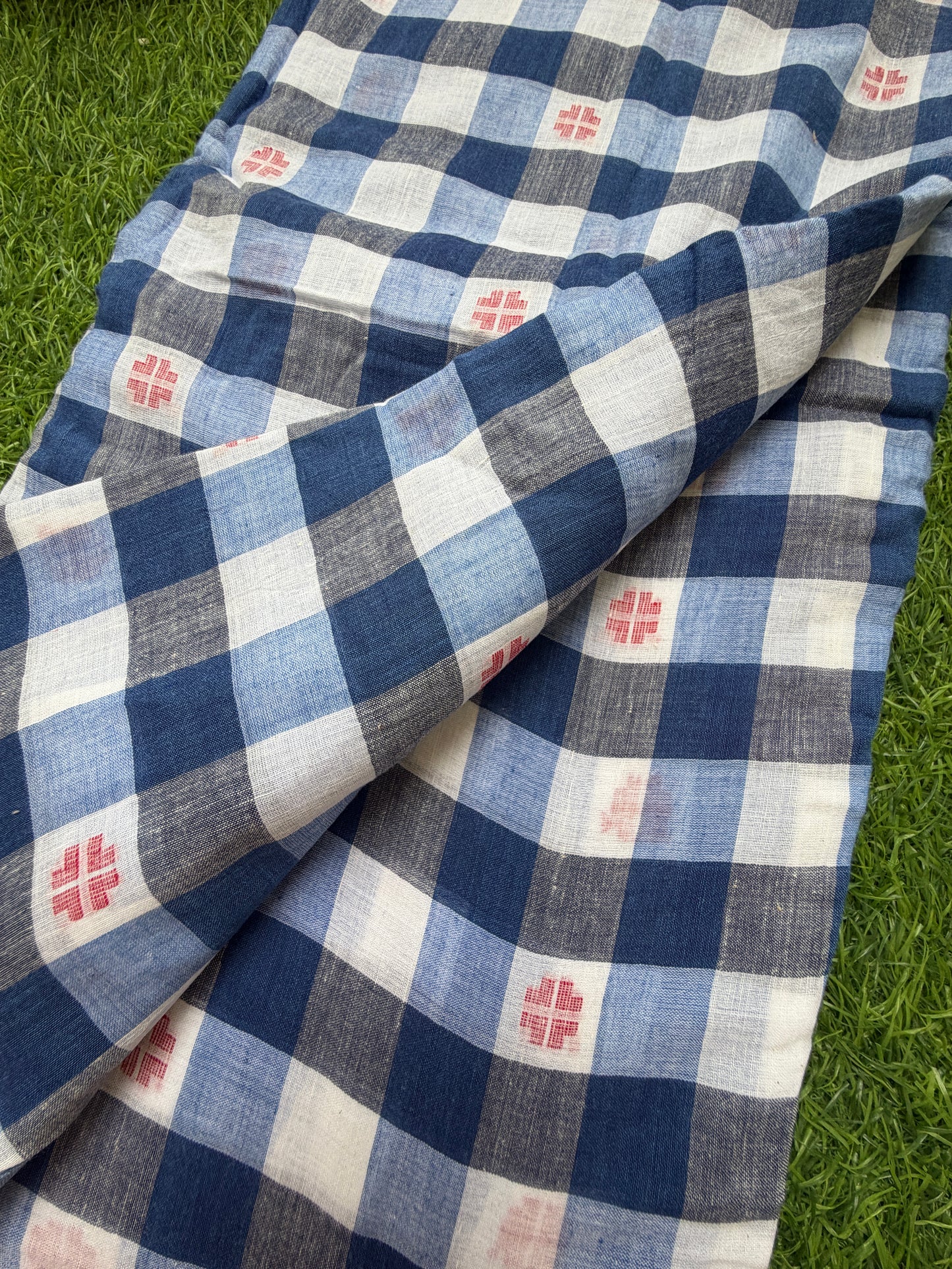 Jaamdani mul fabric