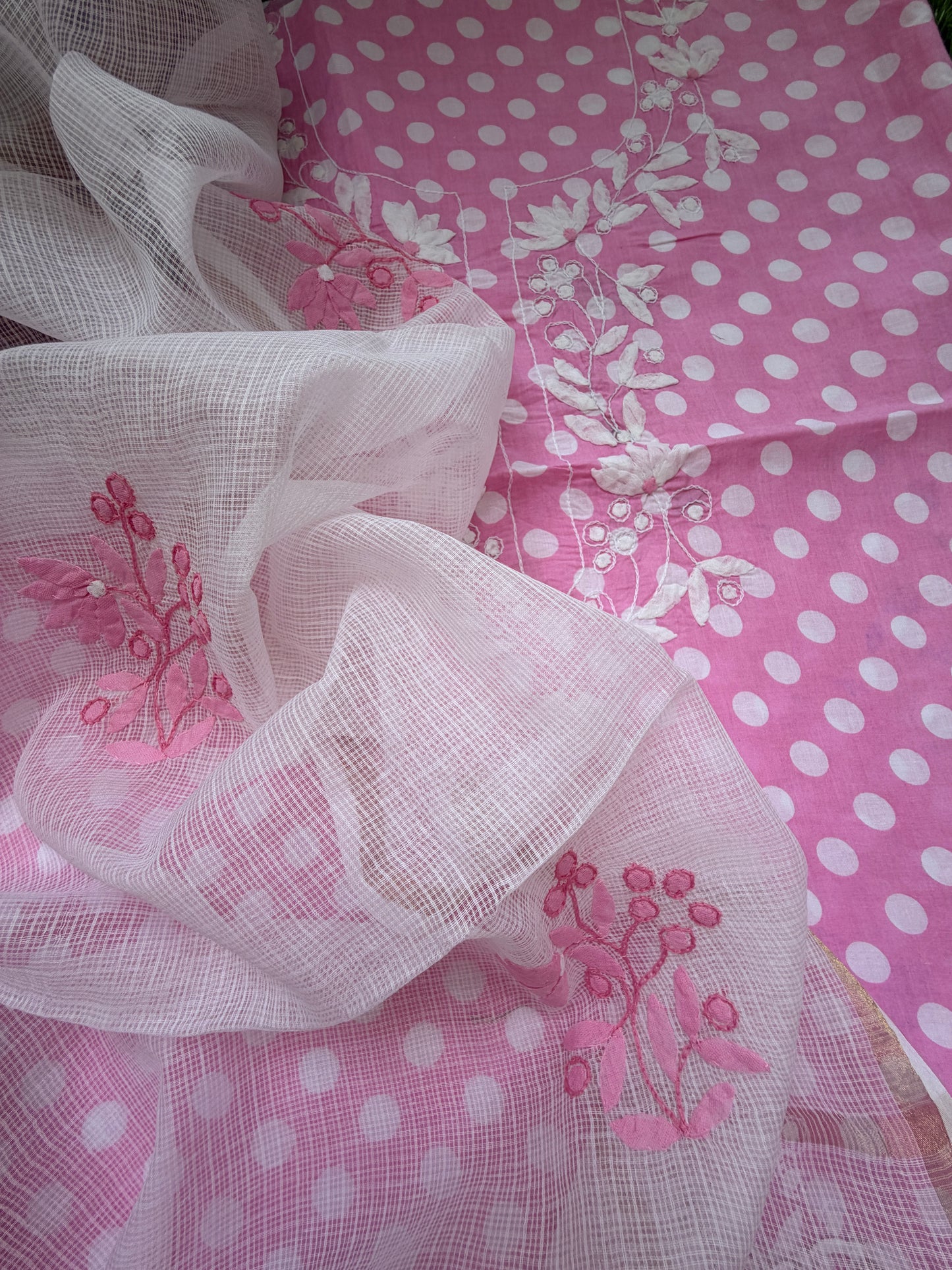 Patti kaam kurta Dupatta