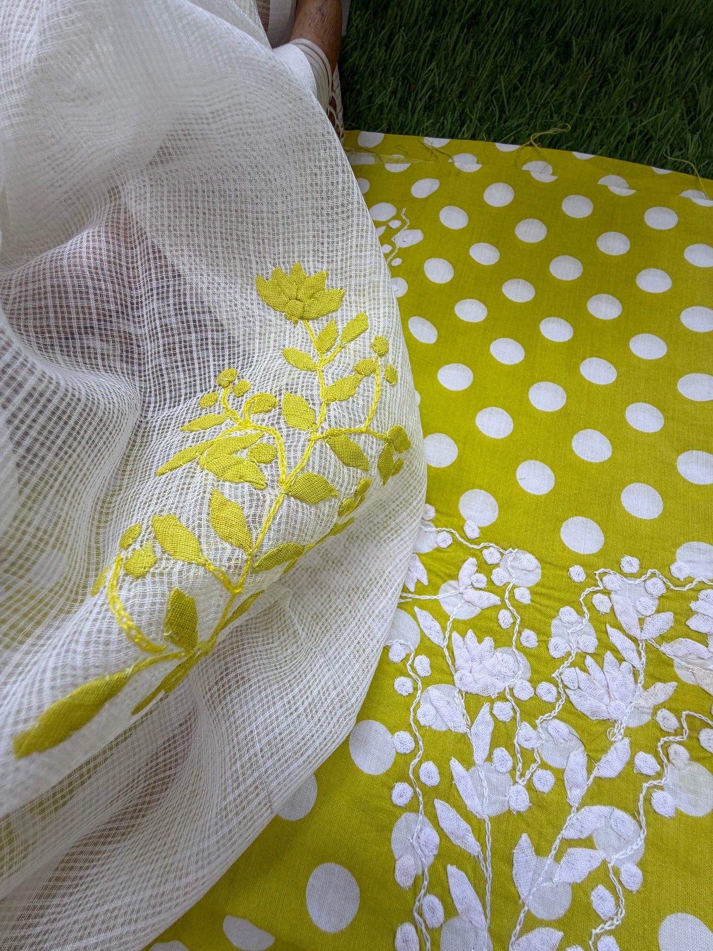 Patti kaam kurta Dupatta