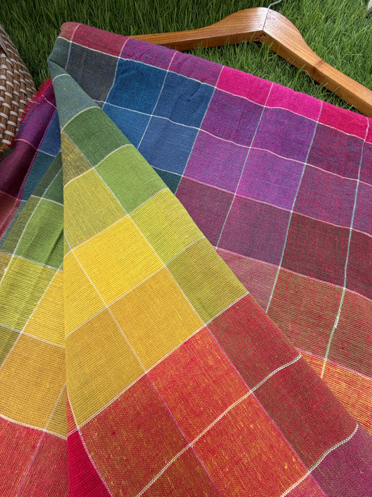 Handwoven organic kala Cotton fabric