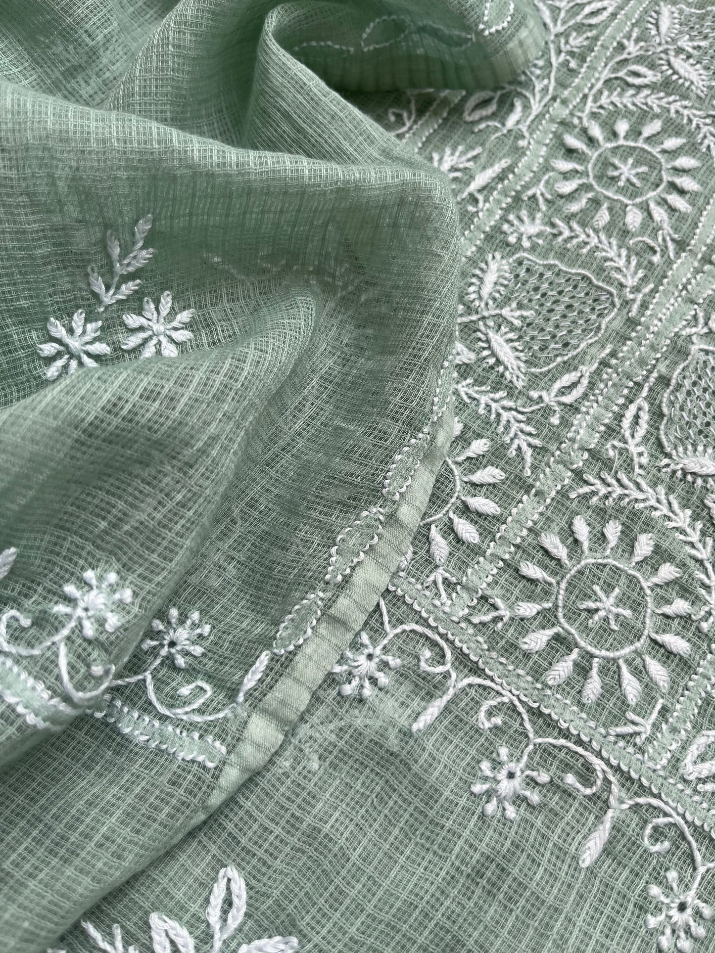 Kota Chikankari Kurta Dupatta