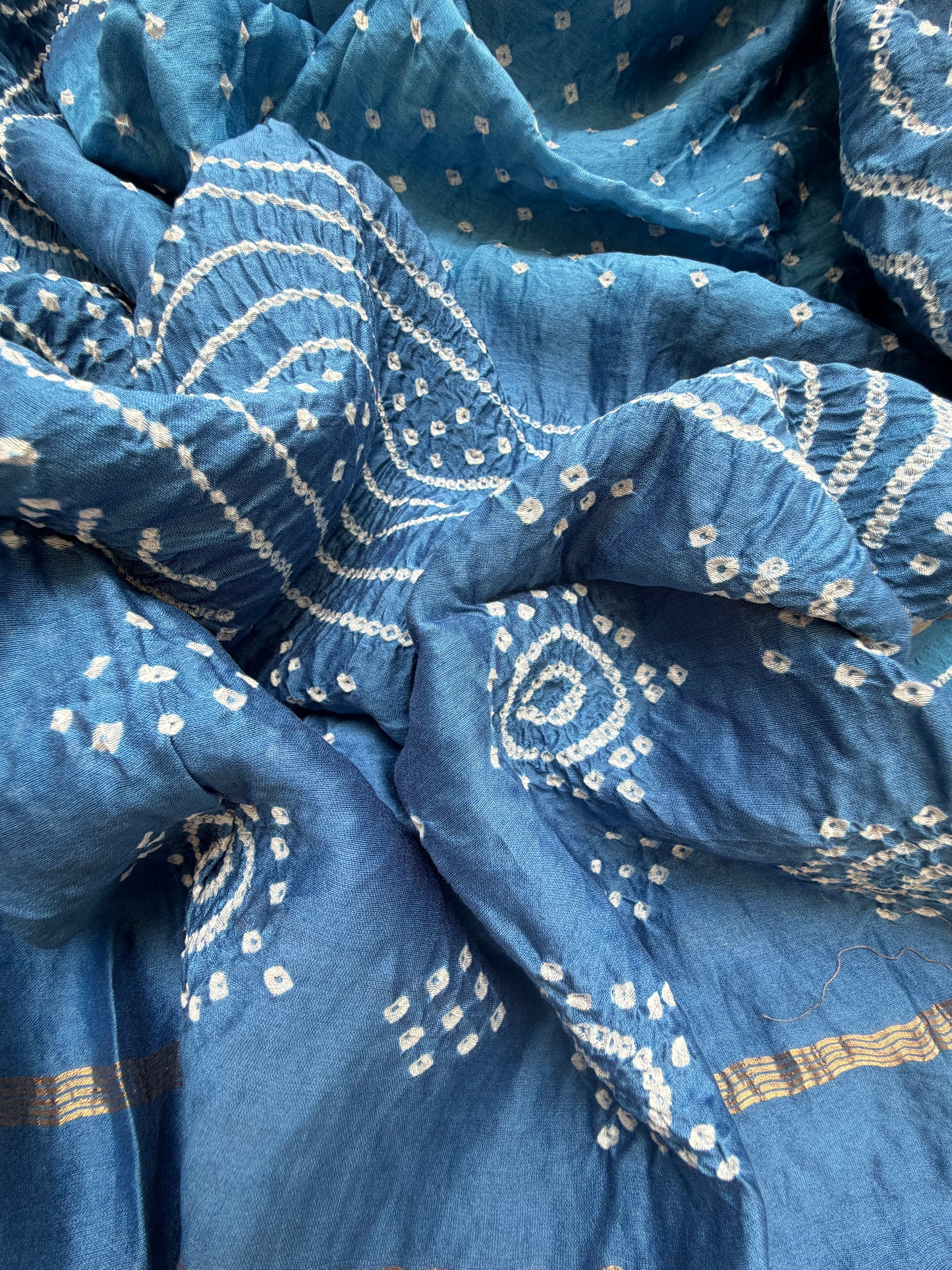 Chanderi Bandhani kurta dupatta