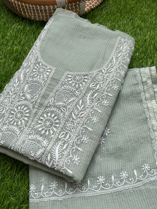 Kota Chikankari Kurta Dupatta
